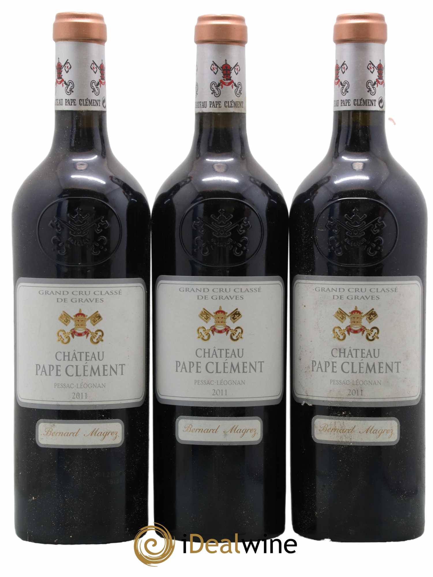 Château Pape Clément Cru Classé de Graves 2011 - Lot de 3 bouteilles - 0