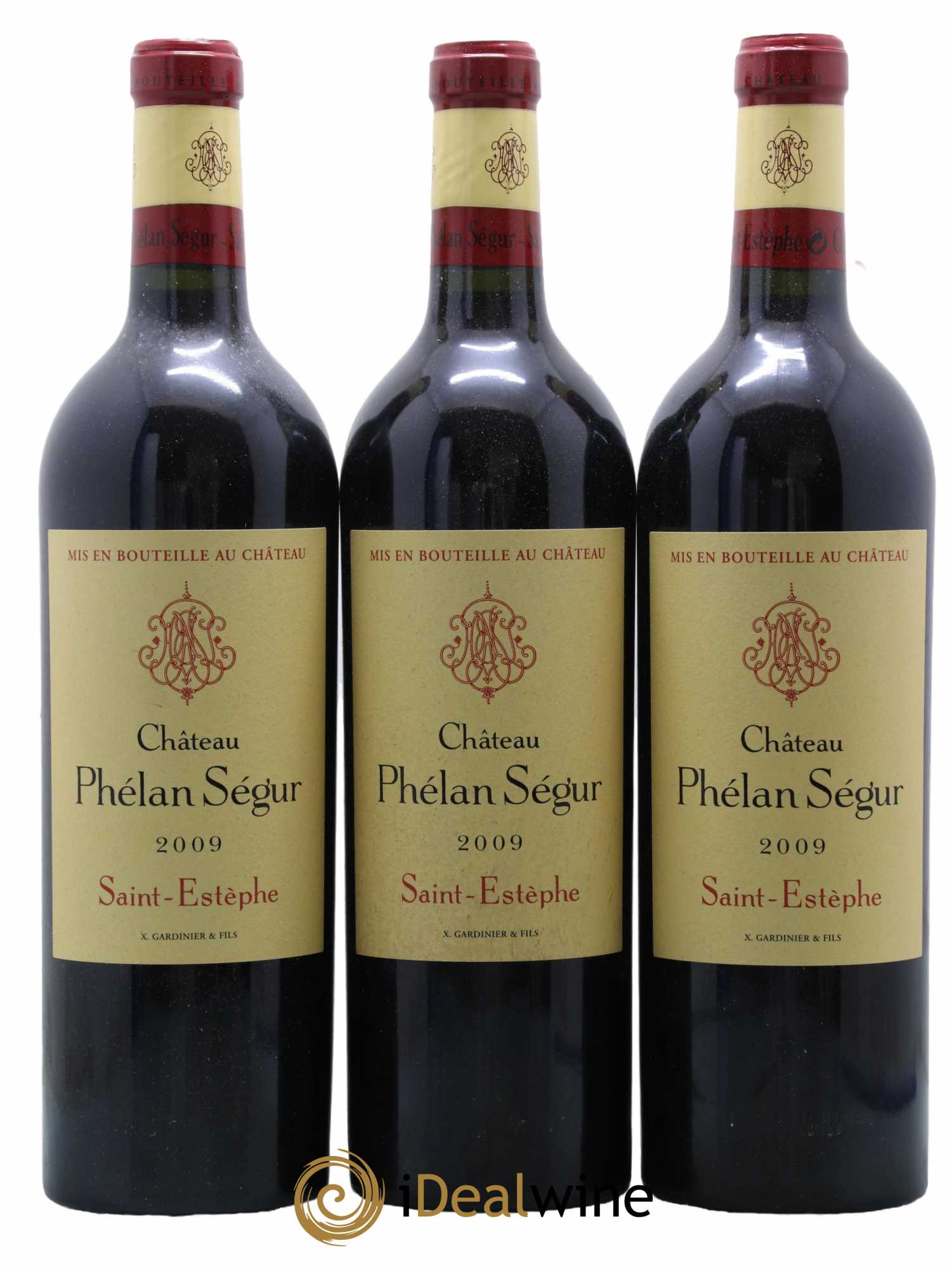 Château Phélan Ségur 2009 - Lot de 12 bouteilles - 1