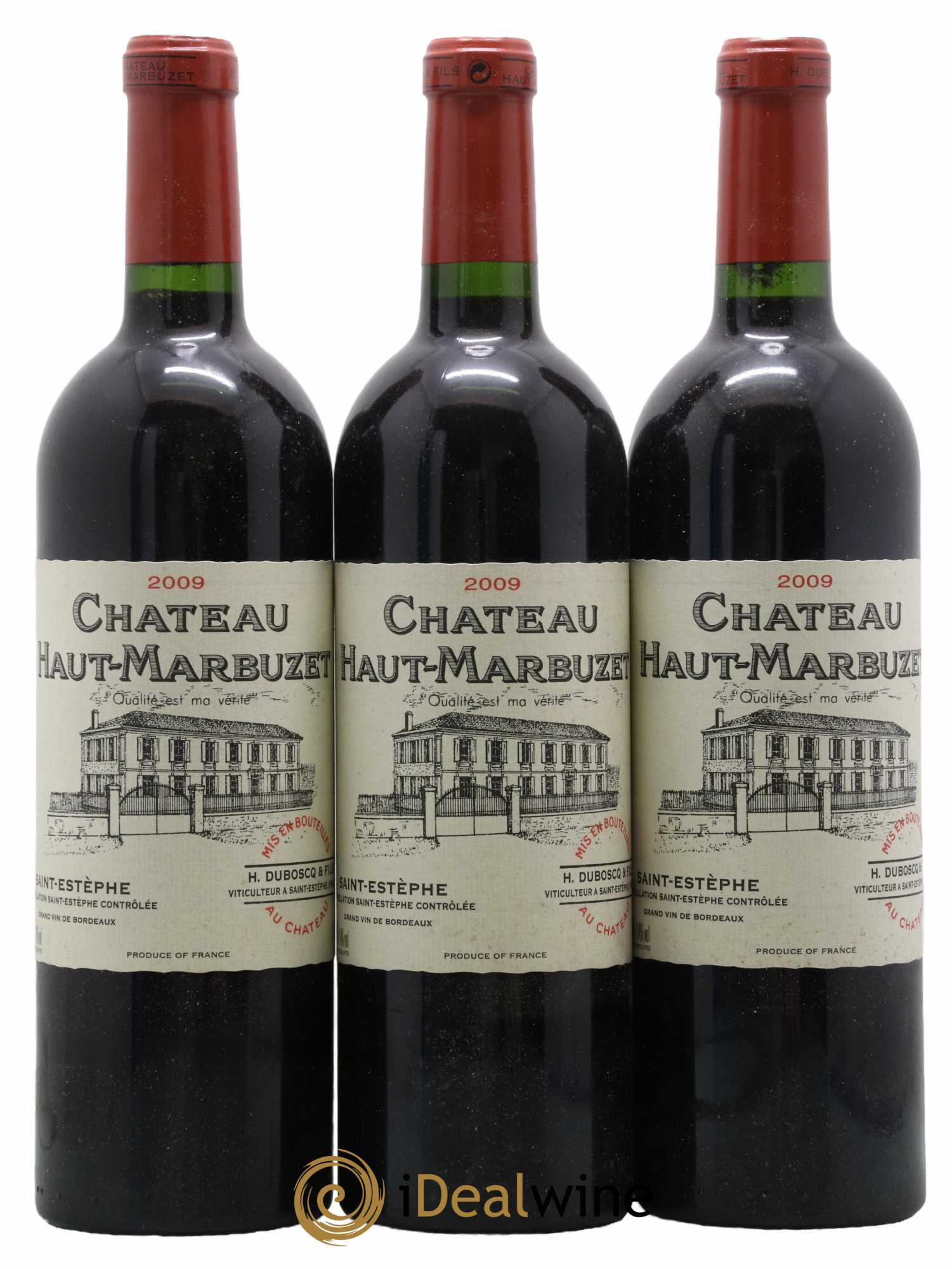 Château Haut Marbuzet 2009 - Lot de 12 bouteilles - 2
