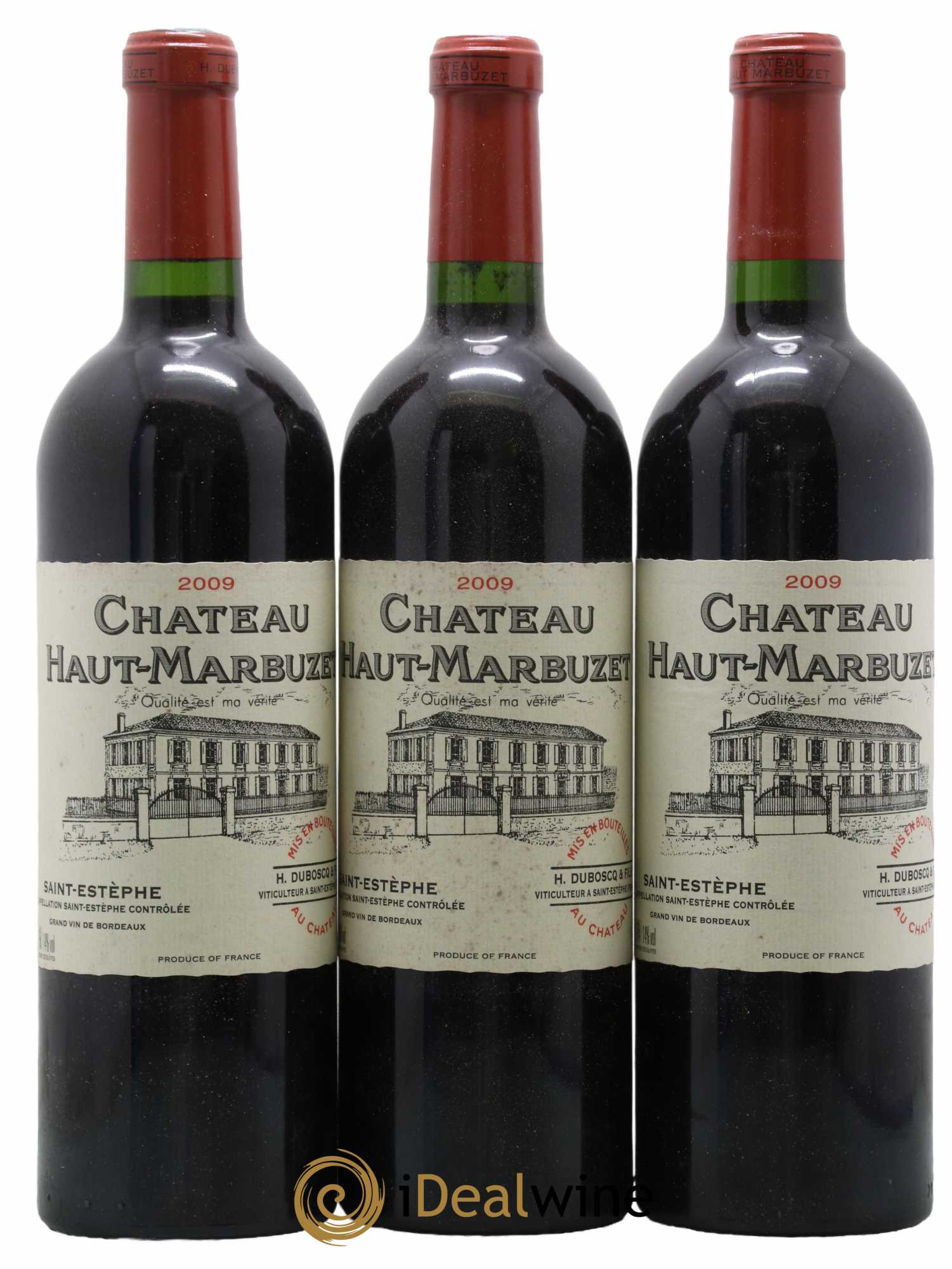 Château Haut Marbuzet 2009 - Lot de 12 bouteilles - 4