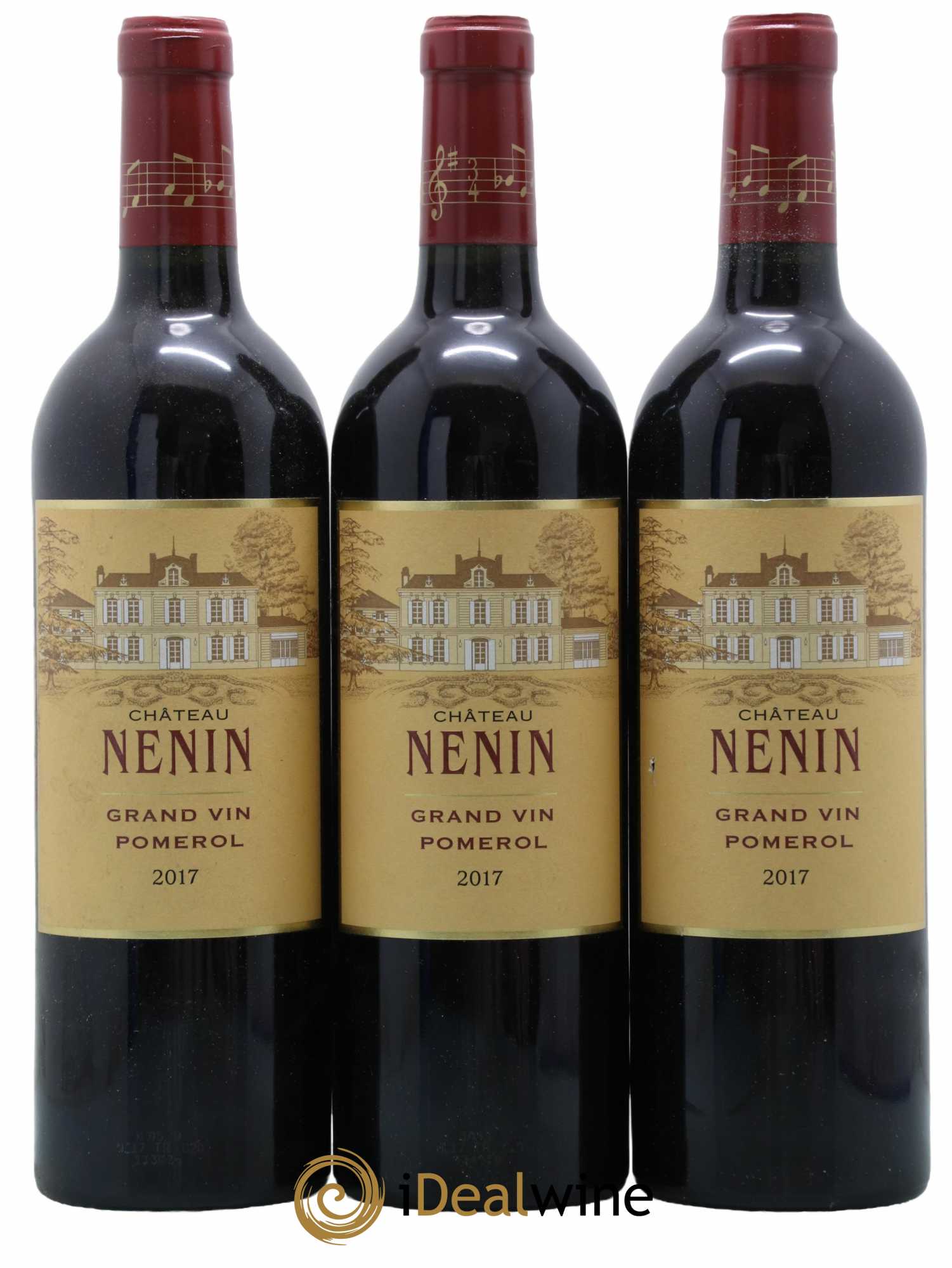 Château Nenin 2017 - Lot de 3 bouteilles - 0