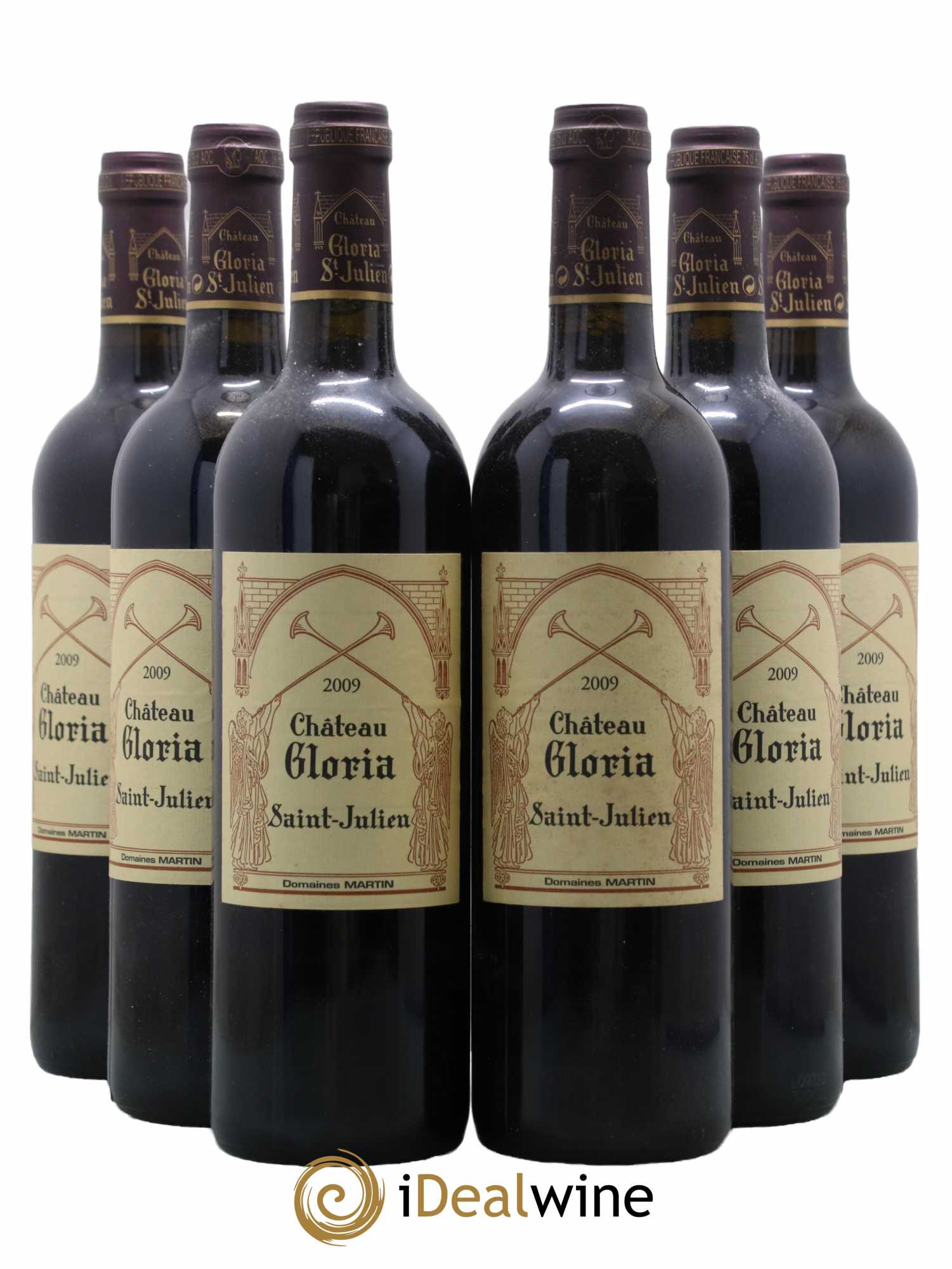 Château Gloria 2009 - Lot de 6 bouteilles - 0
