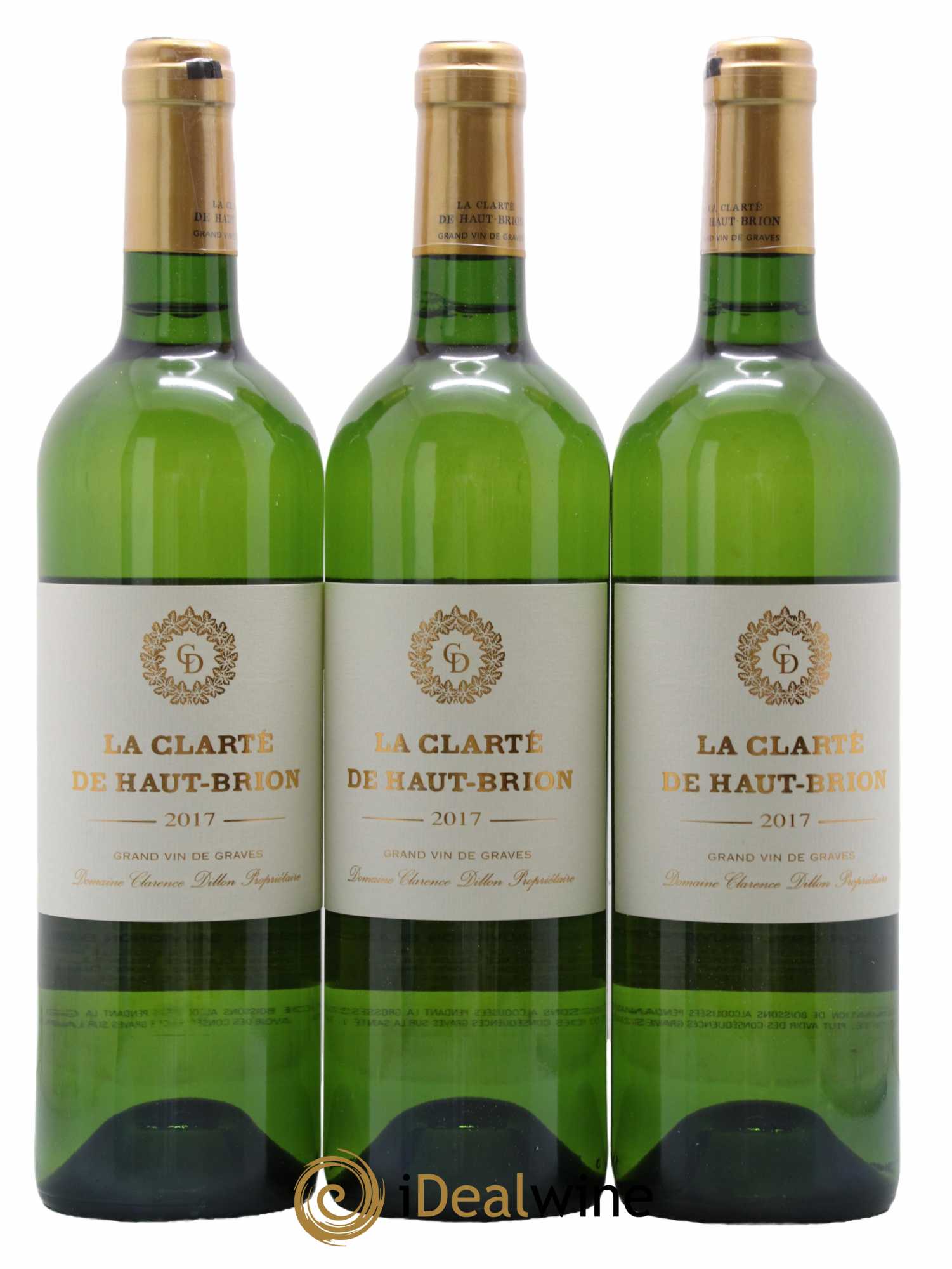 La Clarté de Haut Brion Second Vin 2017 - Lot de 3 bouteilles - 0