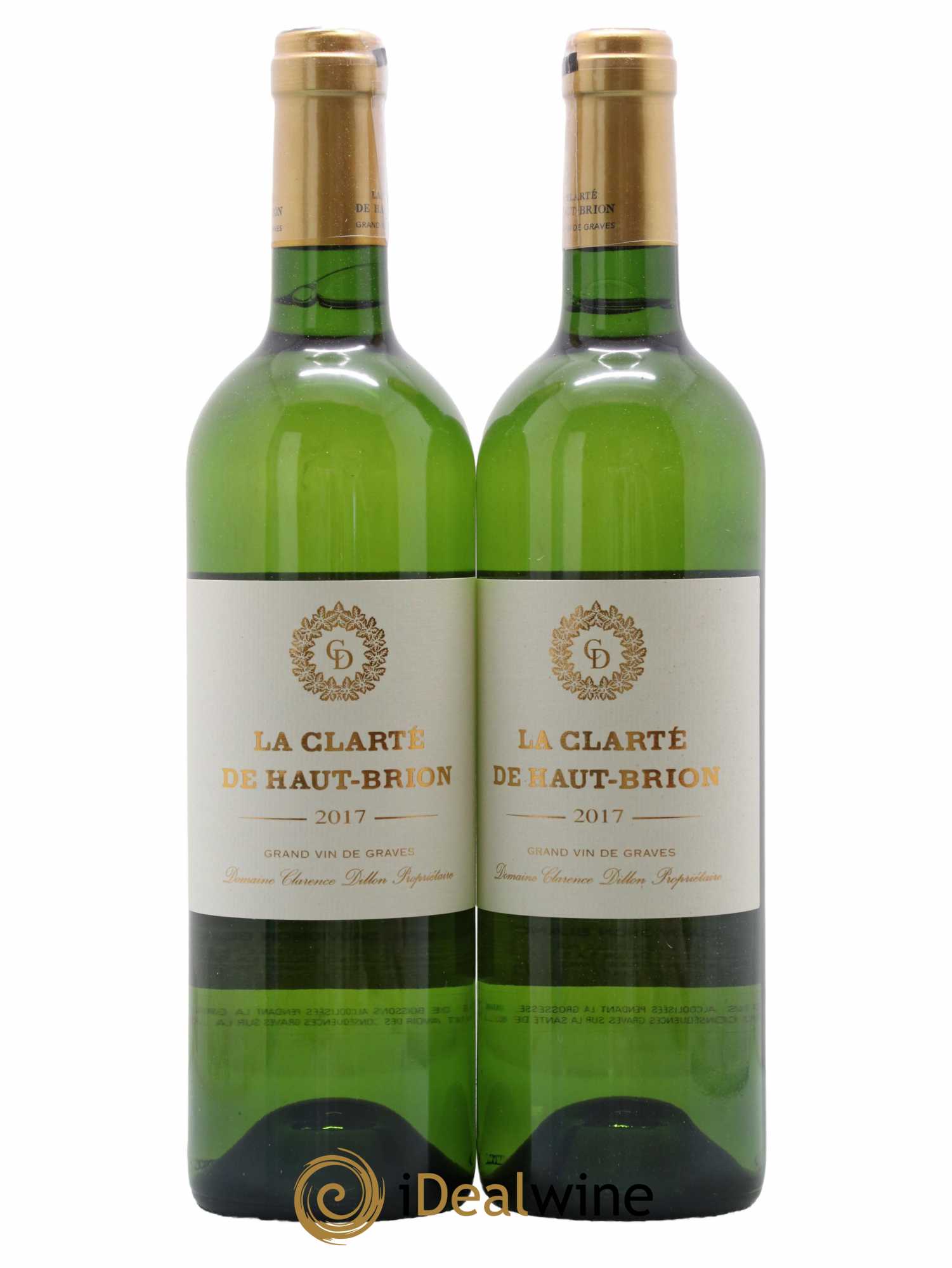La Clarté de Haut Brion Second Vin 2017 - Posten von 2 Flaschen - 0