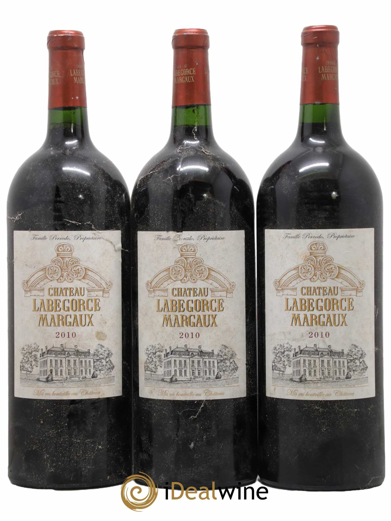 Château Labegorce Cru Bourgeois 2010 - Lot de 3 magnums - 0