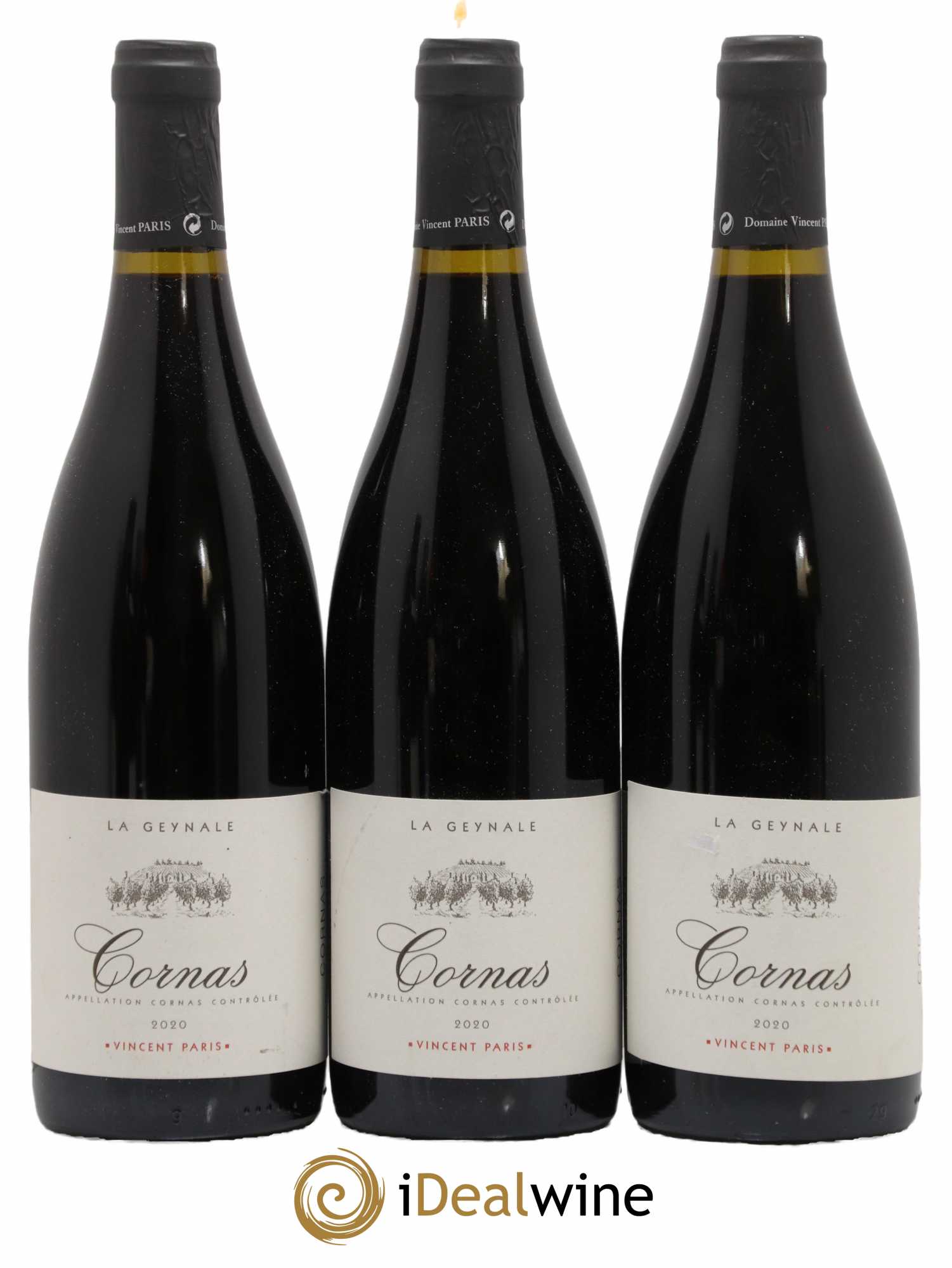 Cornas La Geynale Vincent Paris 2020 - Lot de 3 bouteilles - 0