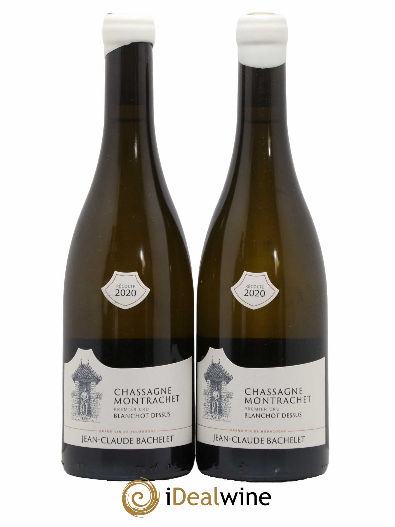 Chassagne-Montrachet 1er Cru Blanchot Dessus Jean-Claude Bachelet (Domaine) 2020 - Lot de 2 bouteilles - 0