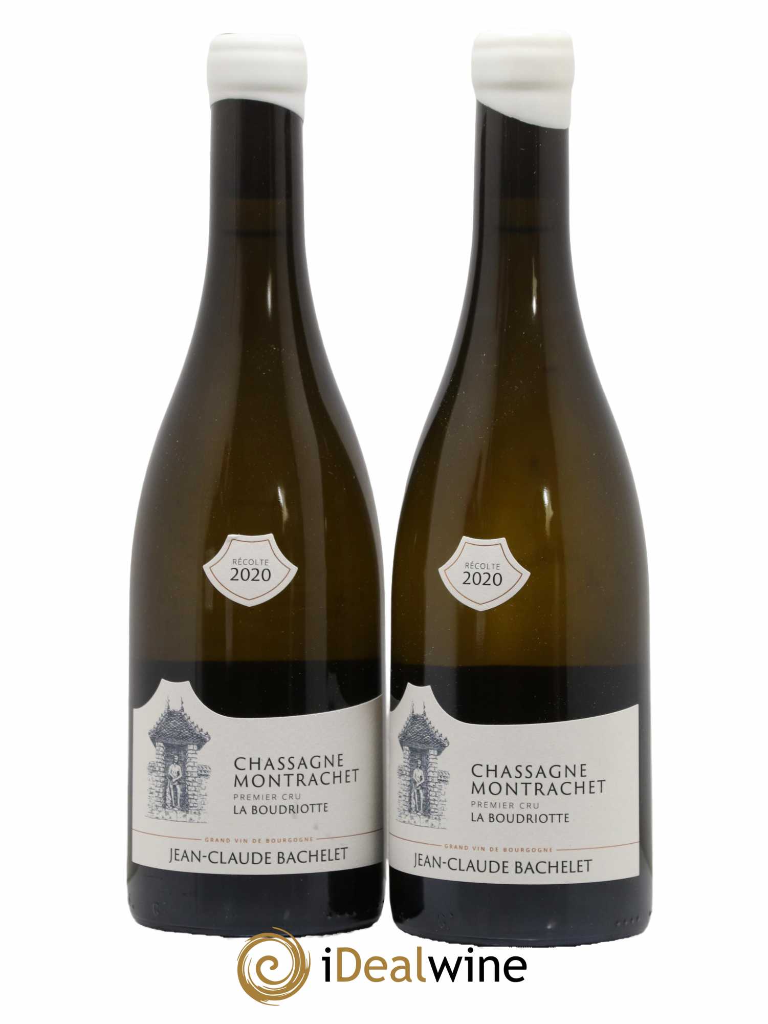 Chassagne-Montrachet 1er Cru La Boudriotte Jean-Claude Bachelet (Domaine) 2020 - Lot de 2 bouteilles - 0