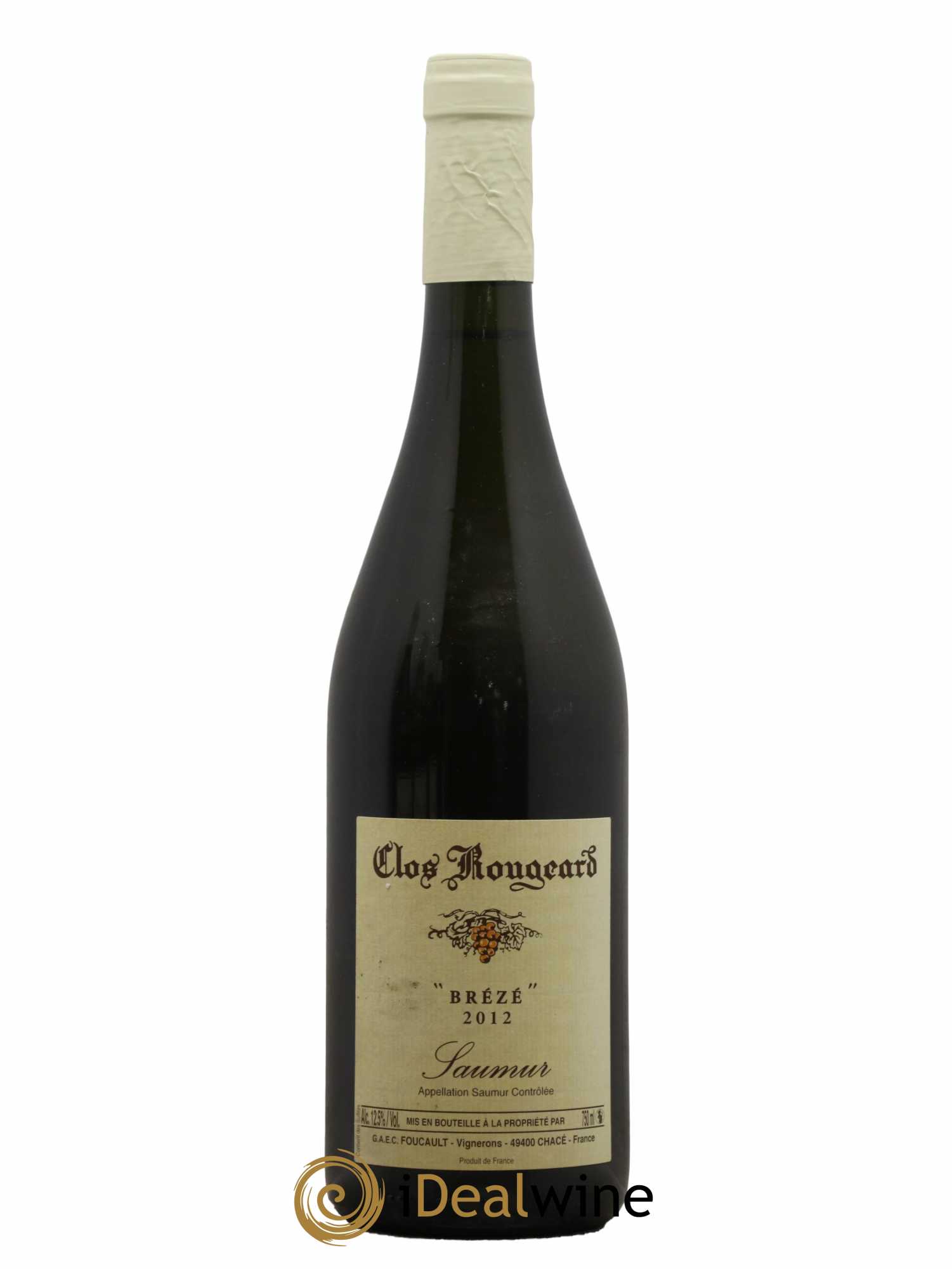 Saumur Brézé Clos Rougeard 2012 - Posten von 1 Flasche - 0