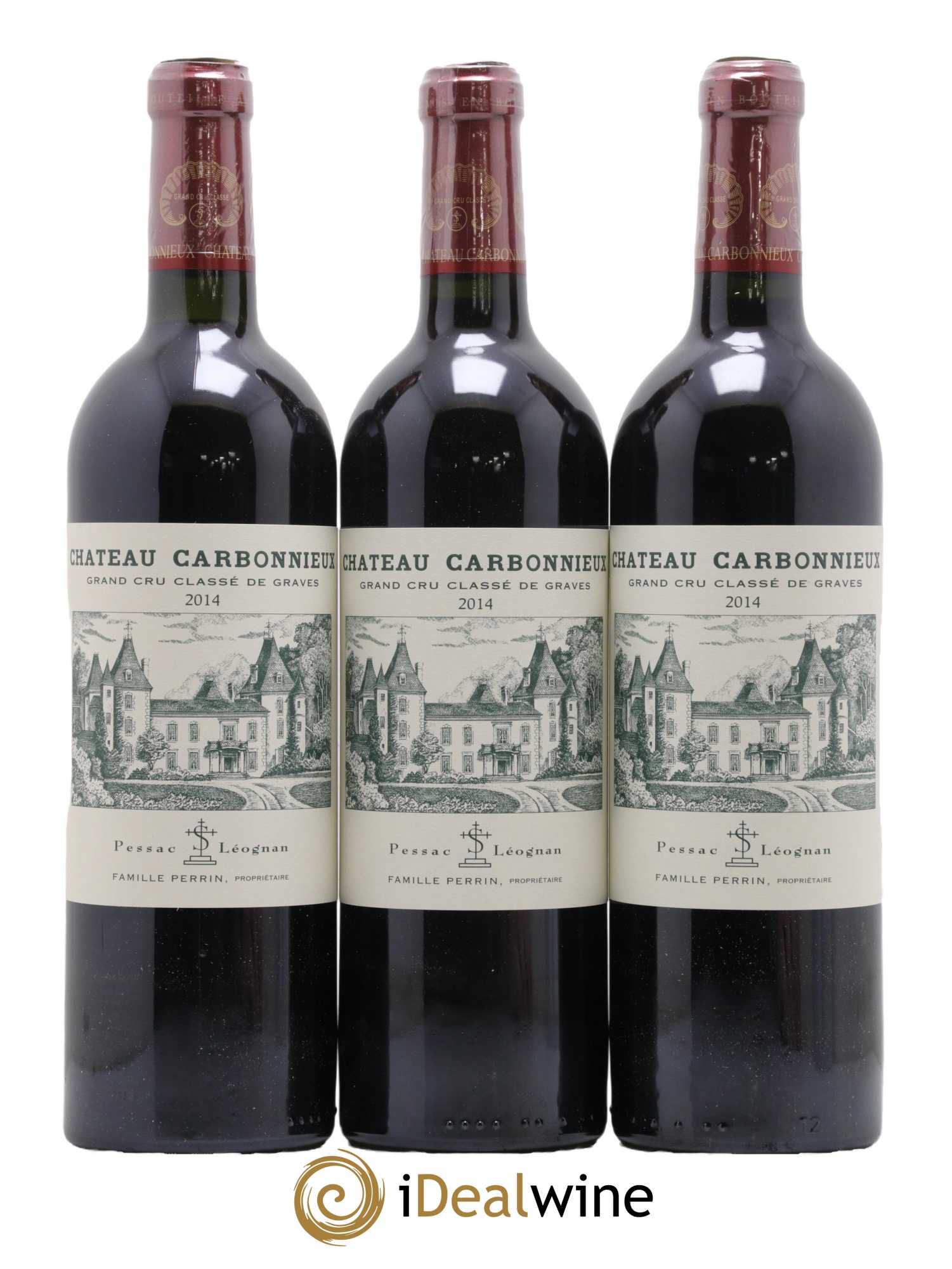 Château Carbonnieux Cru Classé de Graves 2014 - Lot de 6 bouteilles - 1