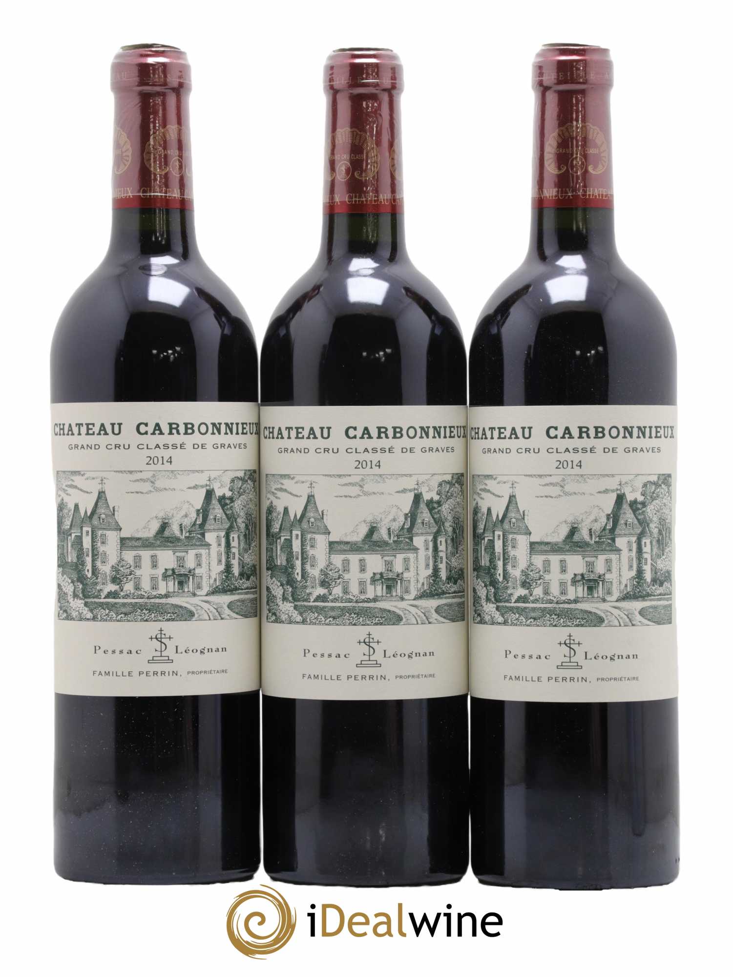 Château Carbonnieux Cru Classé de Graves 2014 - Lot de 6 bouteilles - 2
