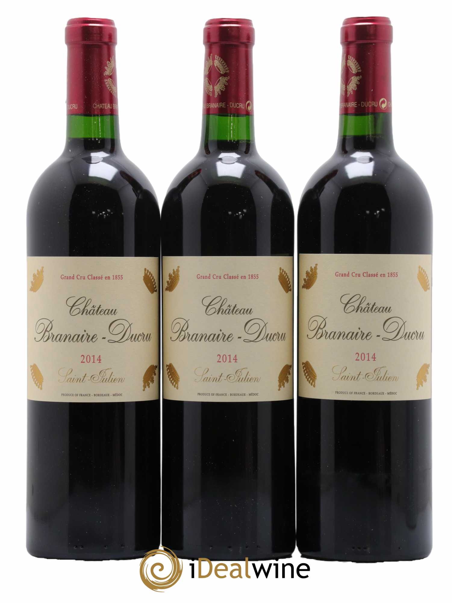 Château Branaire Ducru 4ème Grand Cru Classé 2014 - Lot de 6 bouteilles - 1