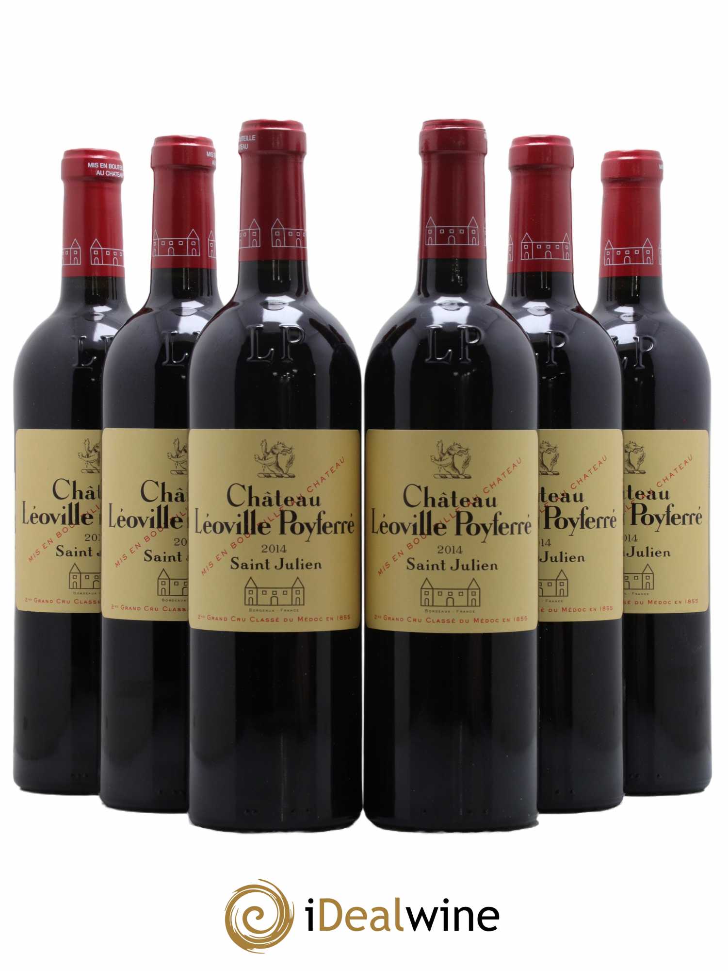 Château Léoville Poyferré 2ème Grand Cru Classé 2014 - Lot de 6 bouteilles - 0