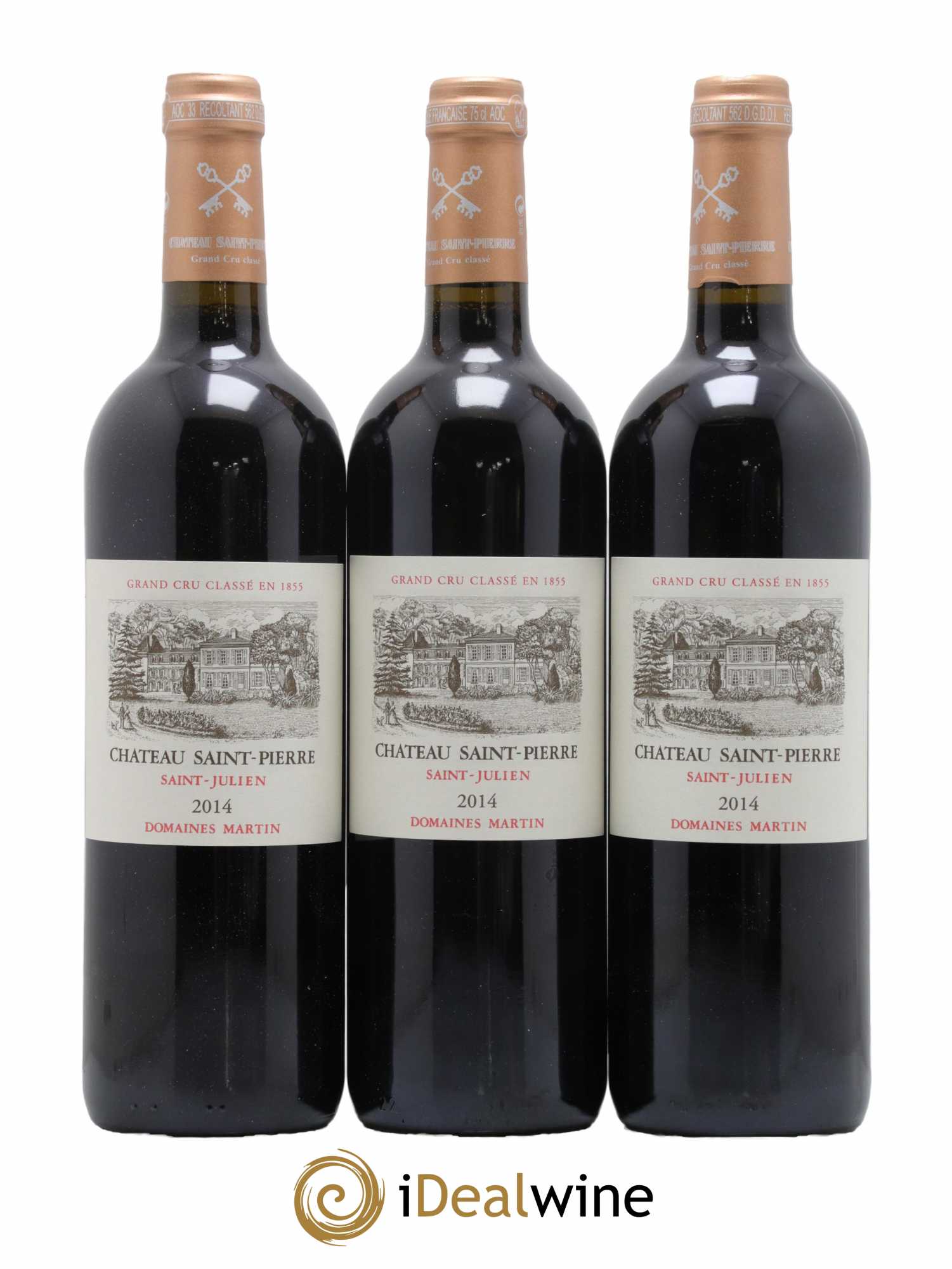 Château Saint-Pierre 4ème Grand Cru Classé 2014 - Lot de 6 bouteilles - 1