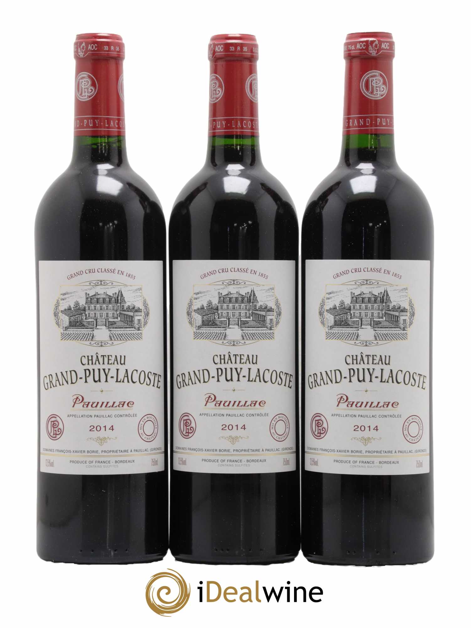 Château Grand Puy Lacoste 5ème Grand Cru Classé 2014 - Lot de 6 bouteilles - 2