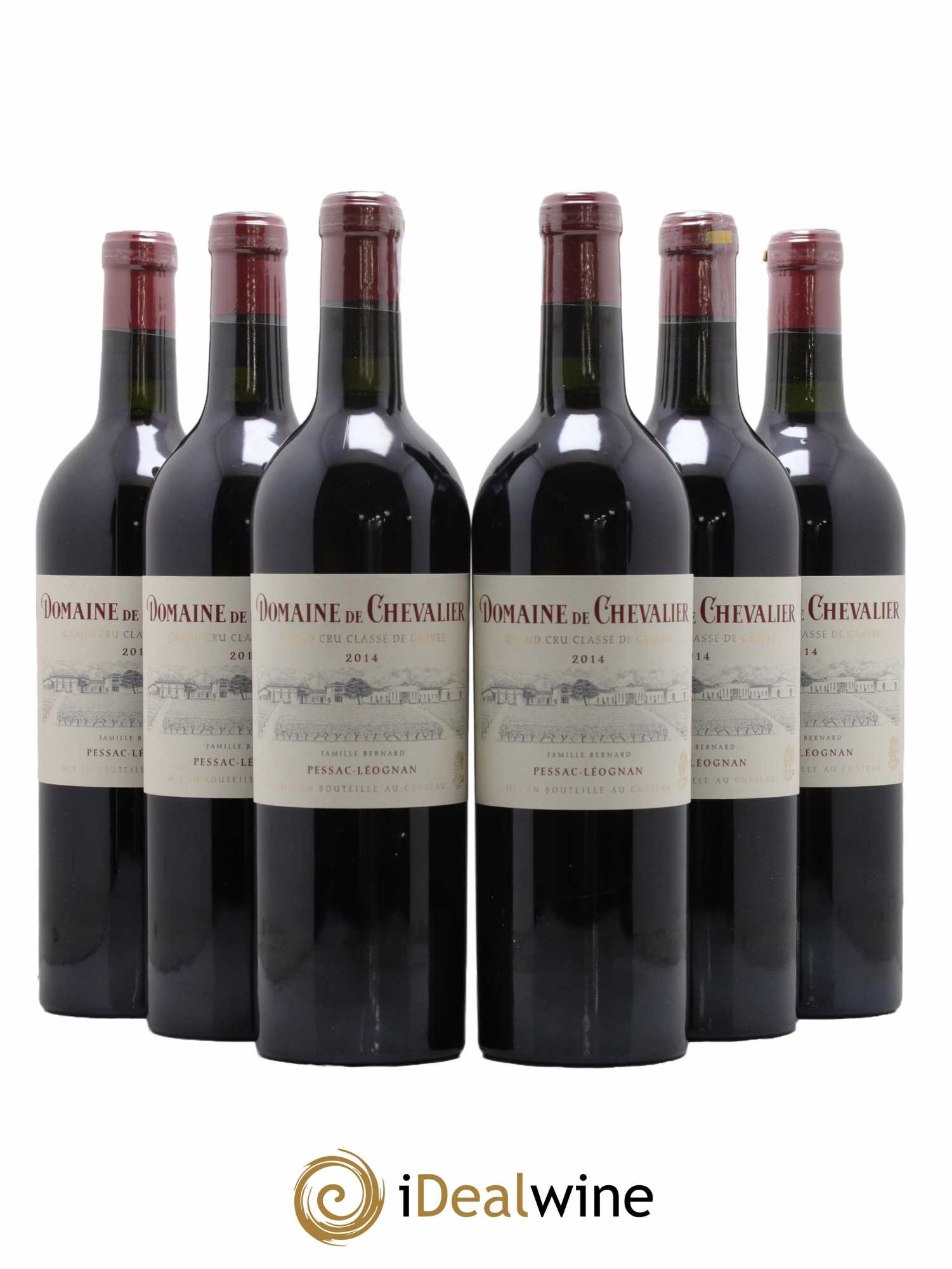 Domaine de Chevalier Cru Classé de Graves 2014 - Lot de 6 bouteilles - 0
