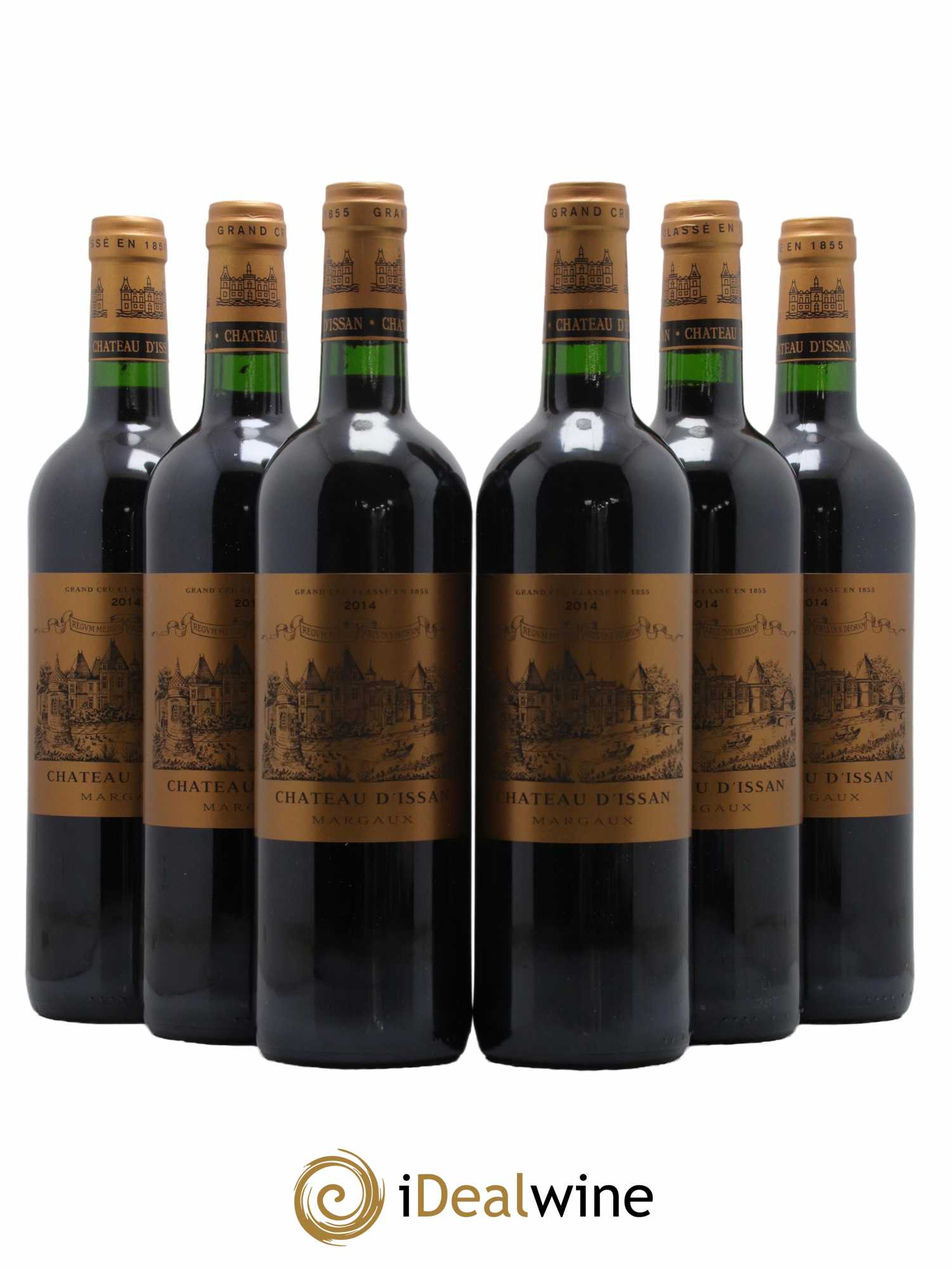 Château d'Issan 3ème Grand Cru Classé 2014 - Lotto di 6 bottiglie - 0