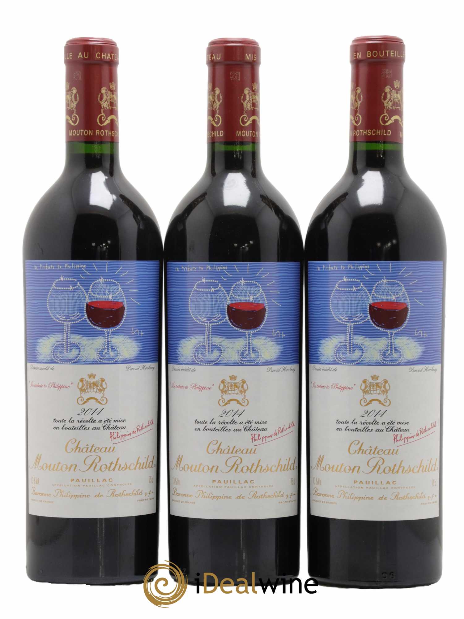 Château Mouton Rothschild 1er Grand Cru Classé 2014 - Lot de 6 bouteilles - 3
