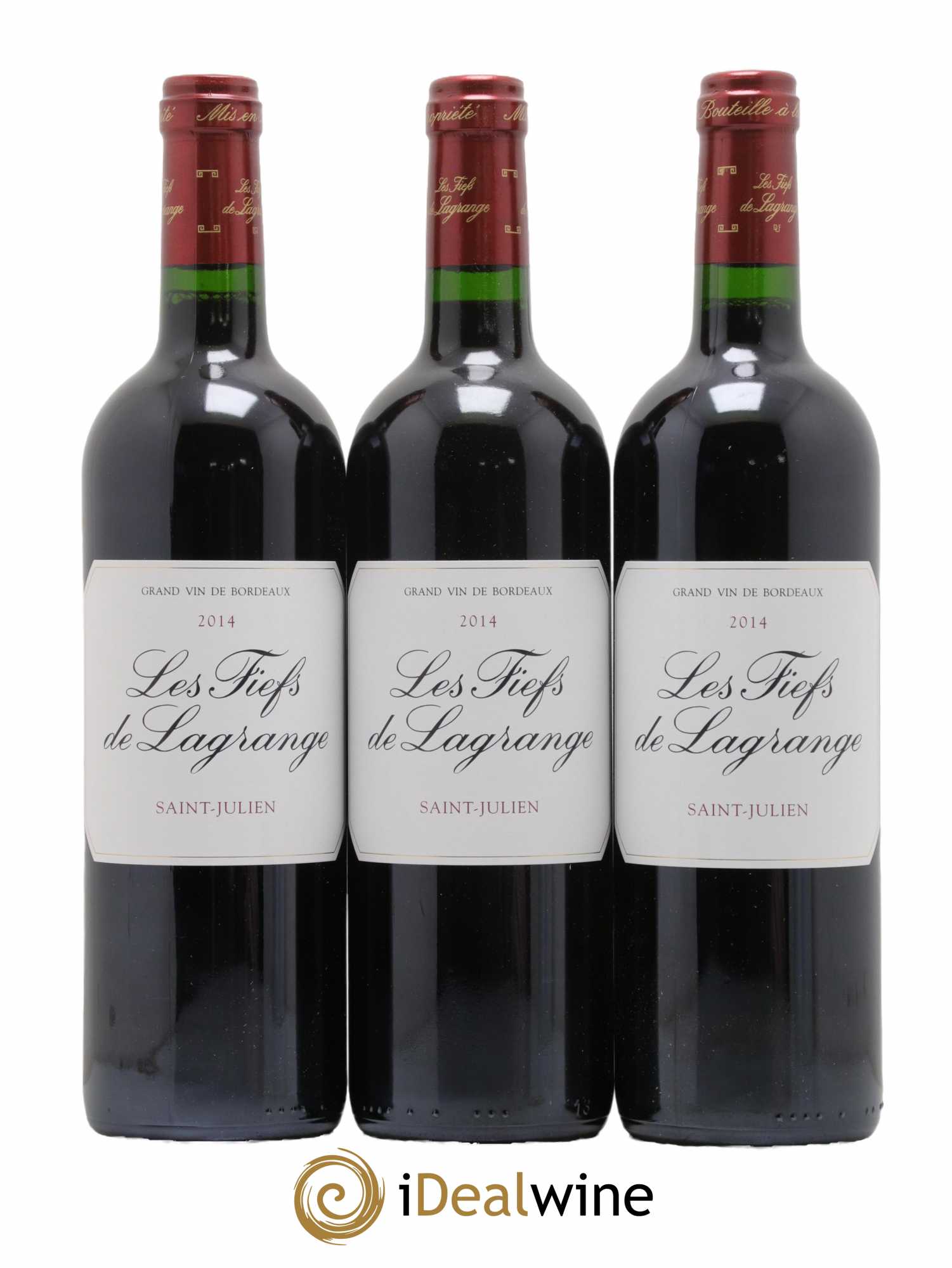 Les Fiefs de Lagrange Second Vin 2014 - Posten von 6 Flaschen - 1