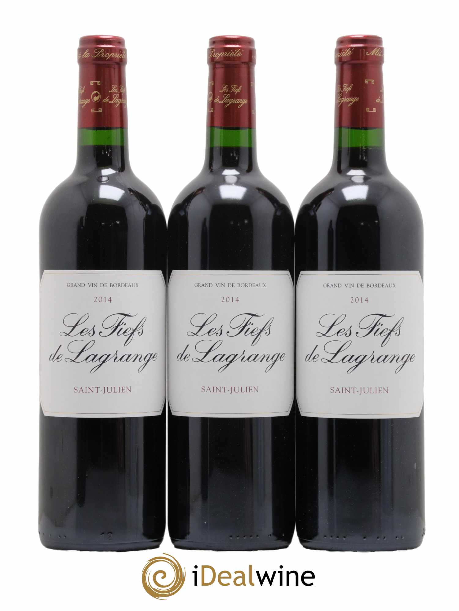 Les Fiefs de Lagrange Second Vin 2014 - Posten von 6 Flaschen - 2