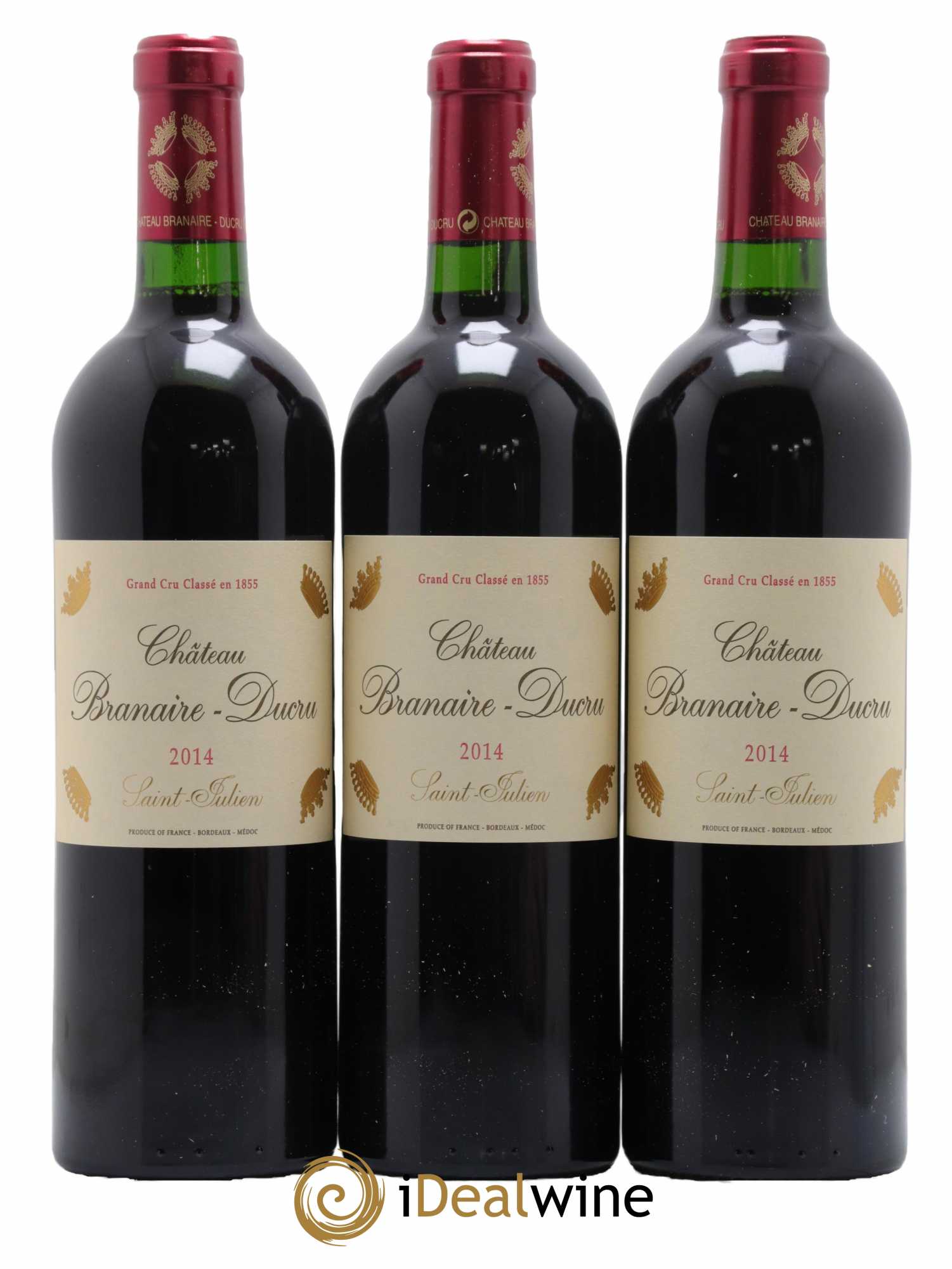 Château Branaire Ducru 4ème Grand Cru Classé  2014 - Lot de 6 bouteilles - 2