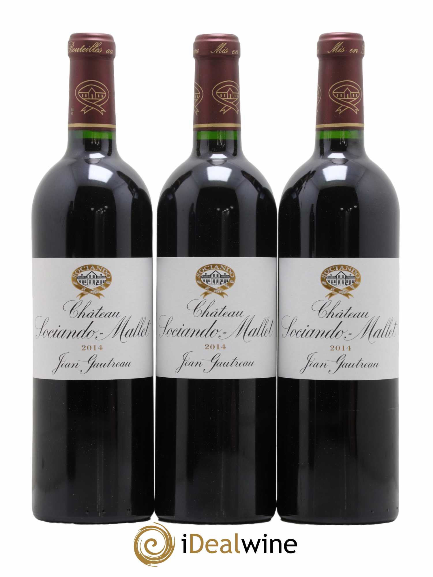 Château Sociando Mallet 2014 - Lot de 6 bouteilles - 2
