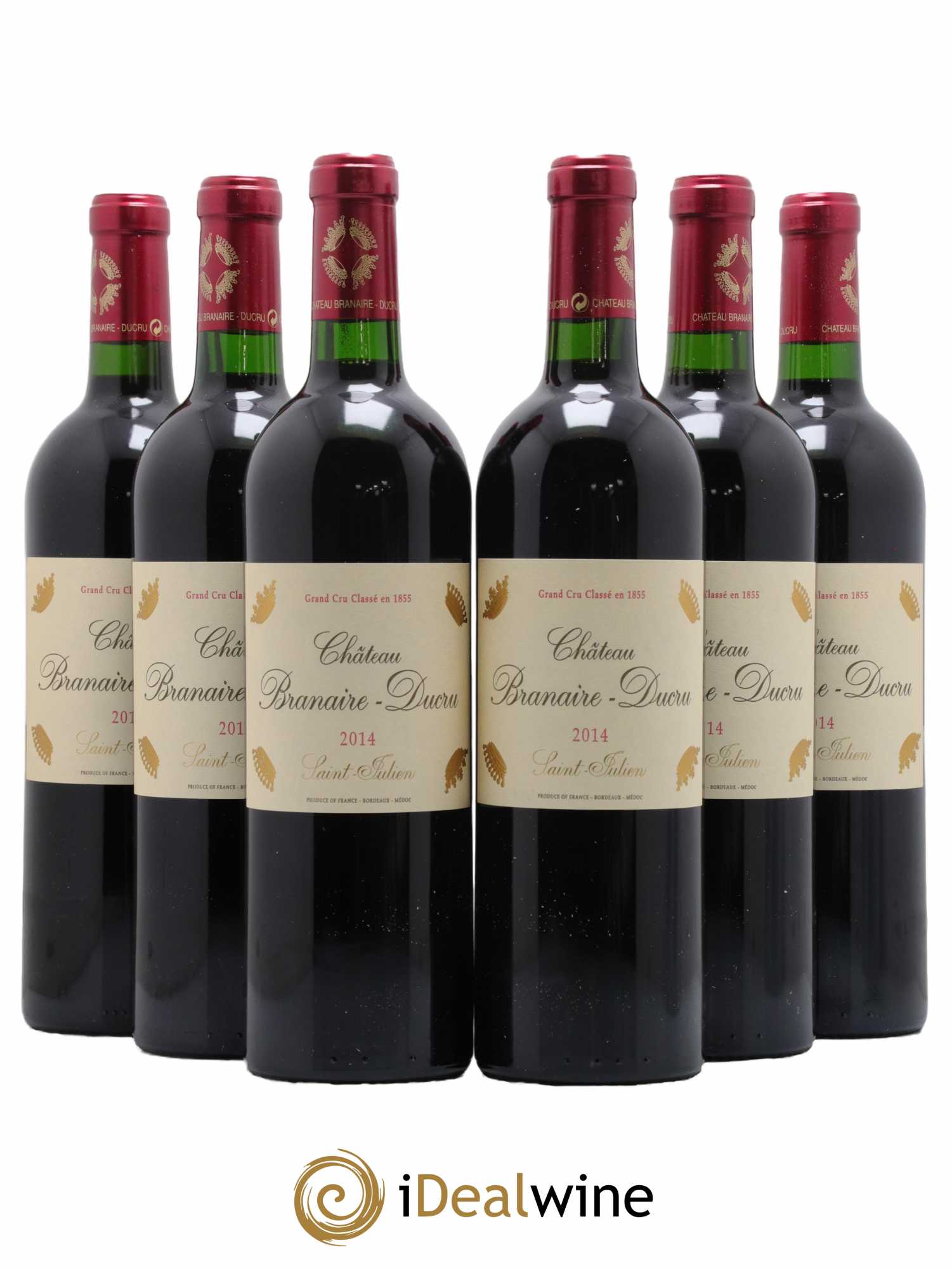 Château Branaire Ducru 4ème Grand Cru Classé 2014 - Lot de 6 bouteilles - 0