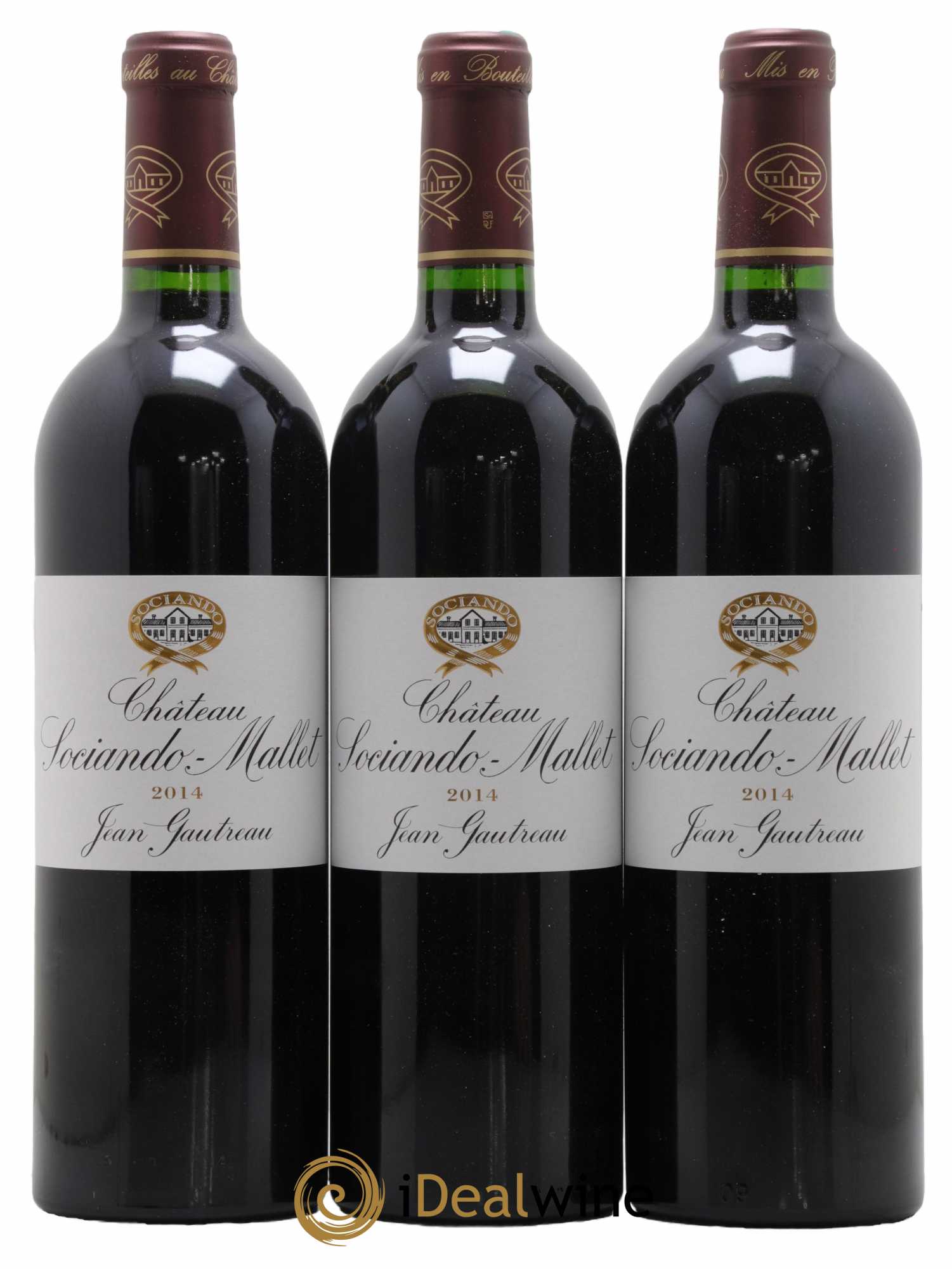 Château Sociando Mallet 2014 - Lotto di 6 bottiglie - 2