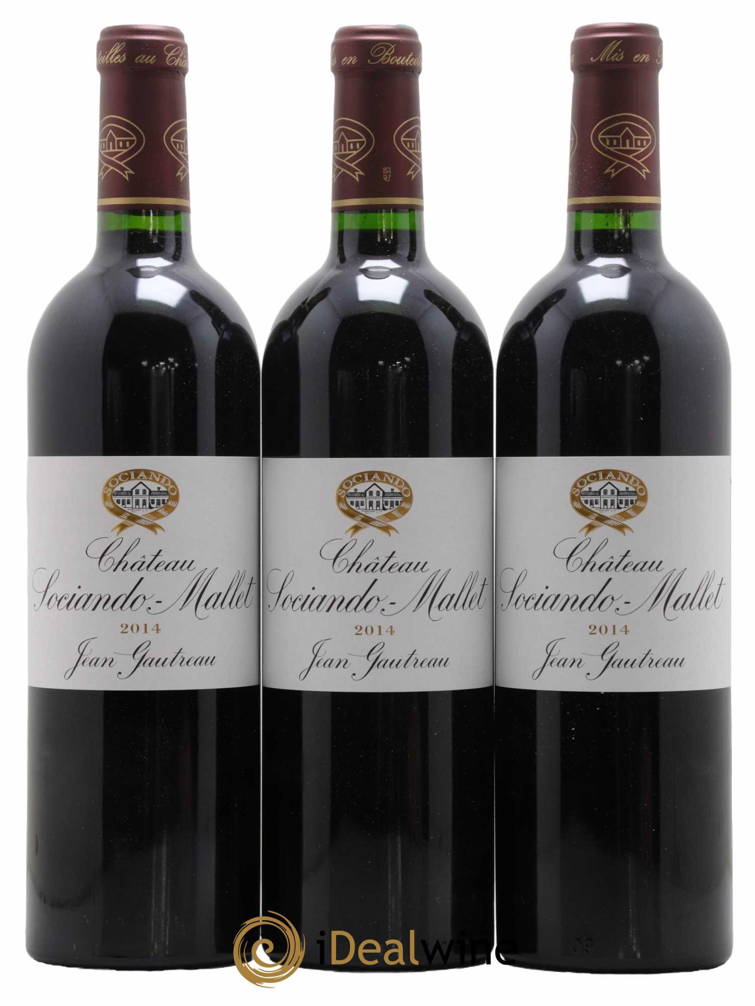 Château Sociando Mallet 2014 - Lot de 6 bouteilles - 2