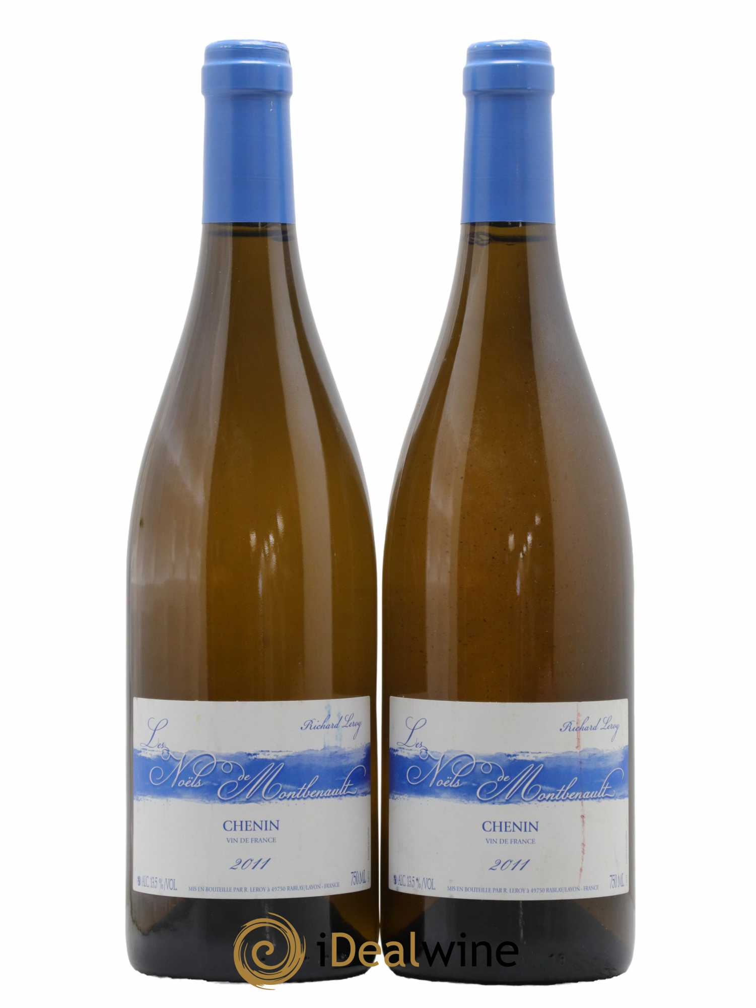Vin de France Les Noëls de Montbenault Richard Leroy 2011 - Lot de 2 bouteilles - 0