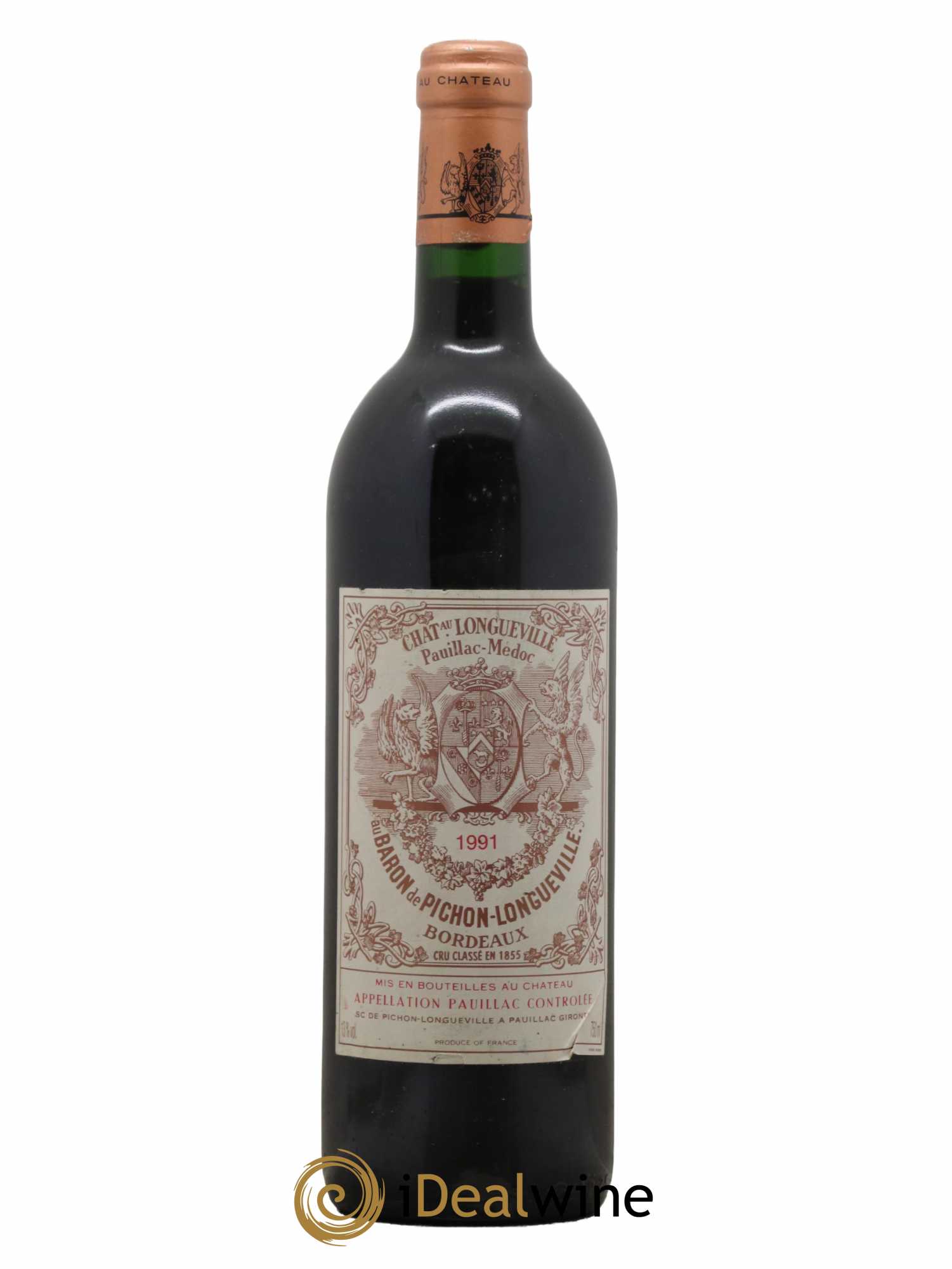 Pichon Longueville Baron 2ème Grand Cru Classé 1991 - Lotto di 1 bottiglia - 0