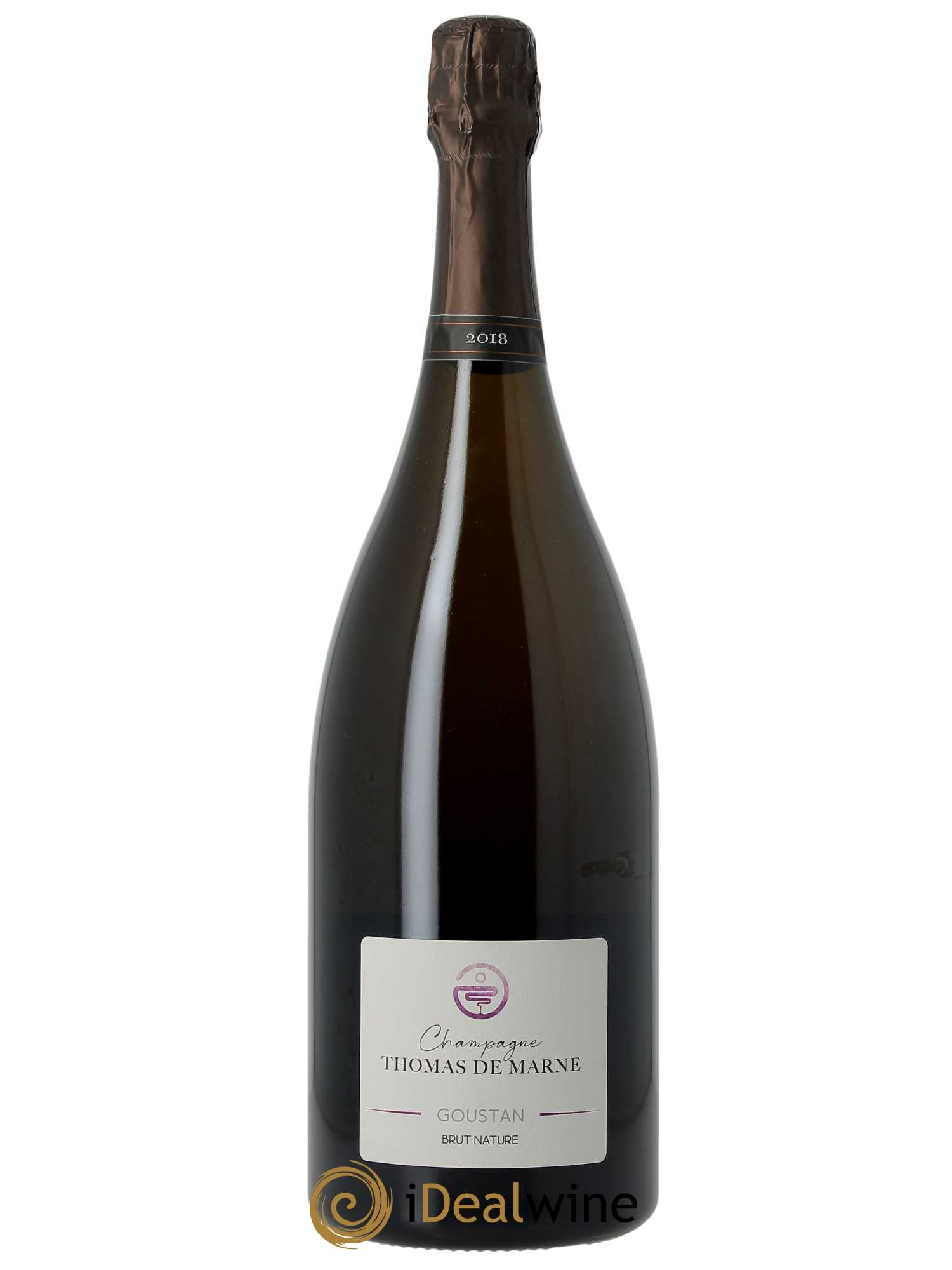 Blanc de Noirs Goustan Brut Nature Thomas de Marne 2018 - Lot of 1 magnum - 0