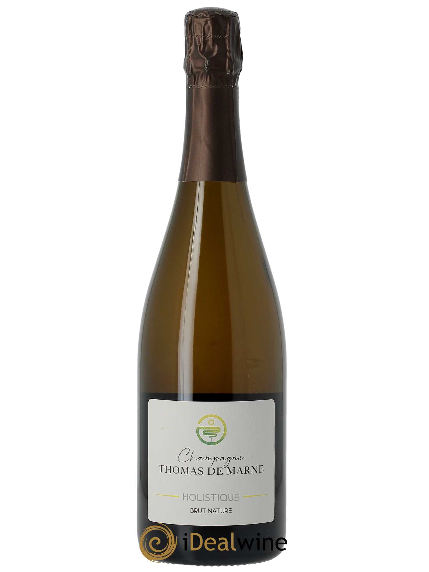 Holistique Brut Nature Thomas de Marne  2019 - Lotto di 1 bottiglia - 0
