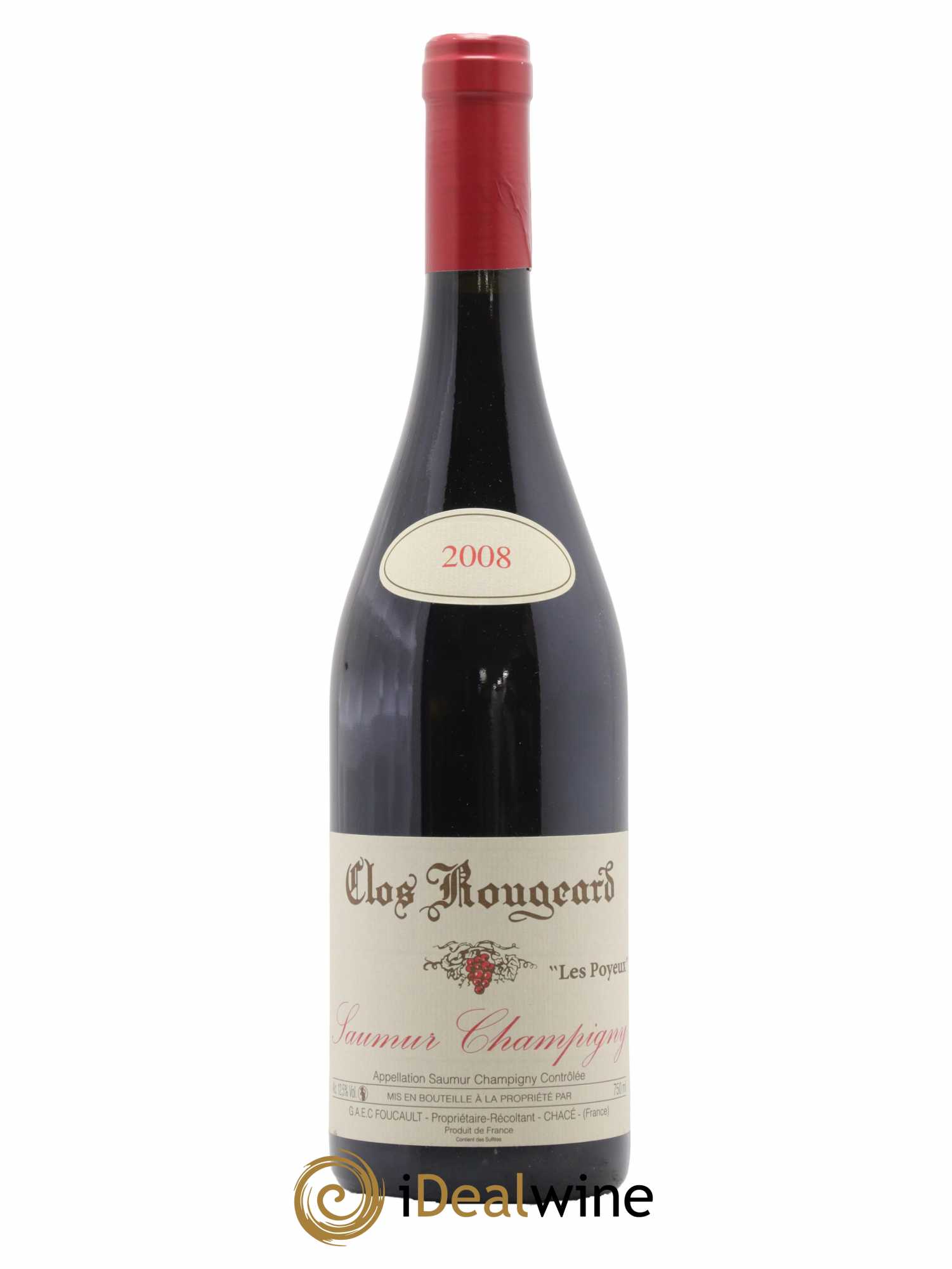 Saumur-Champigny Les Poyeux Clos Rougeard 2008 - Lot of 1 bottle - 0