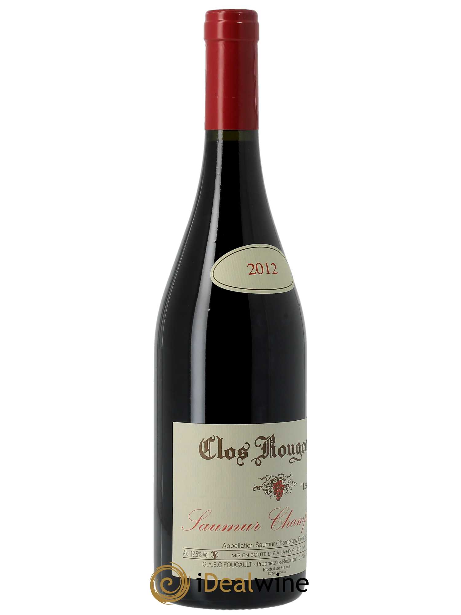 Saumur-Champigny Les Poyeux Clos Rougeard 2012 - Lot de 1 bouteille - 1