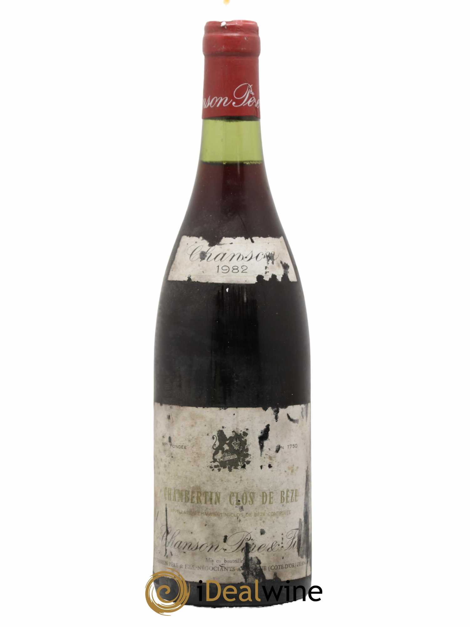 Chambertin Grand Cru Clos De Bèze Chanson 1982 - Lot de 1 bouteille - 0