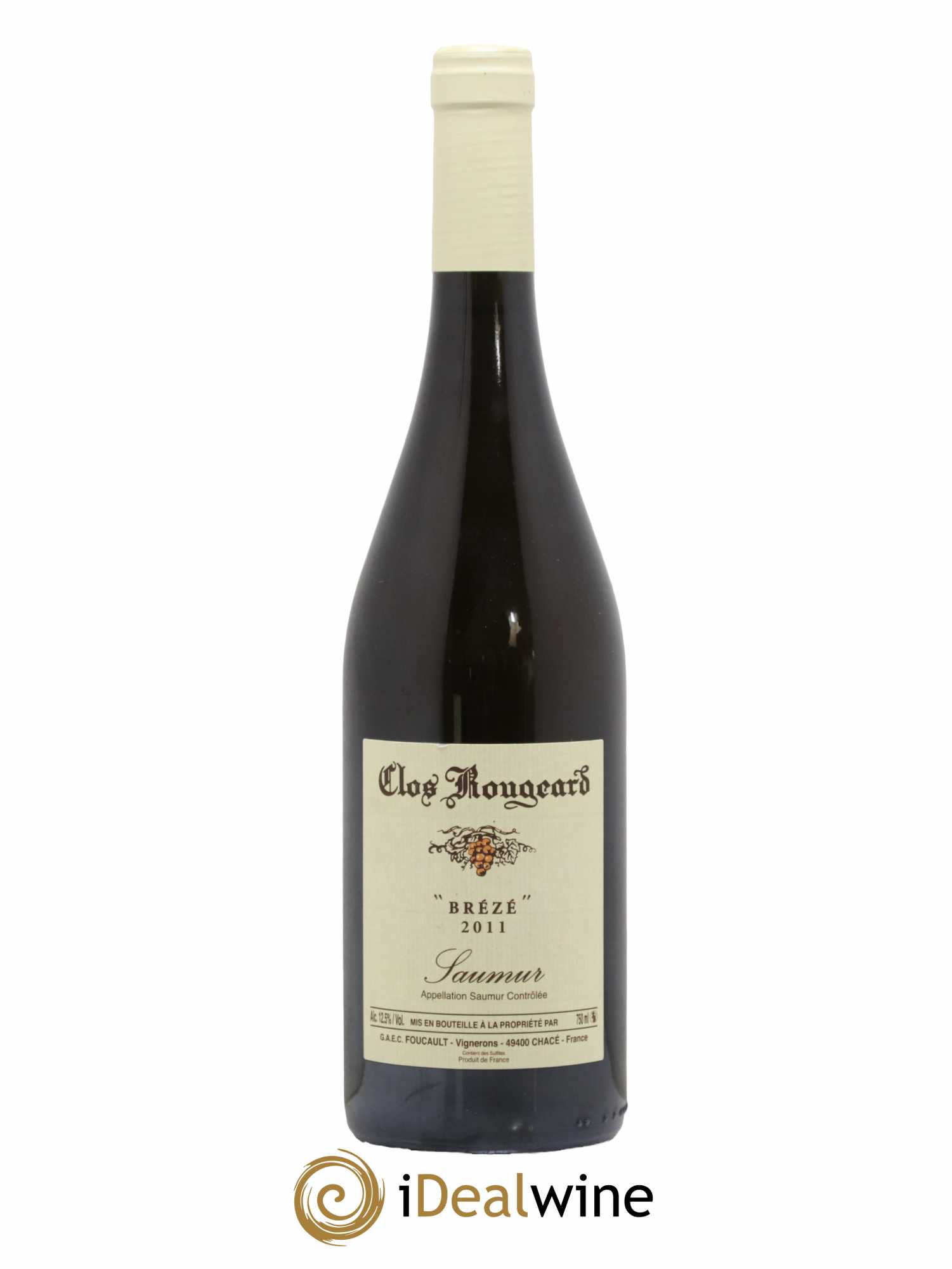 Saumur Brézé Clos Rougeard 2011 - Lot de 1 bouteille - 0