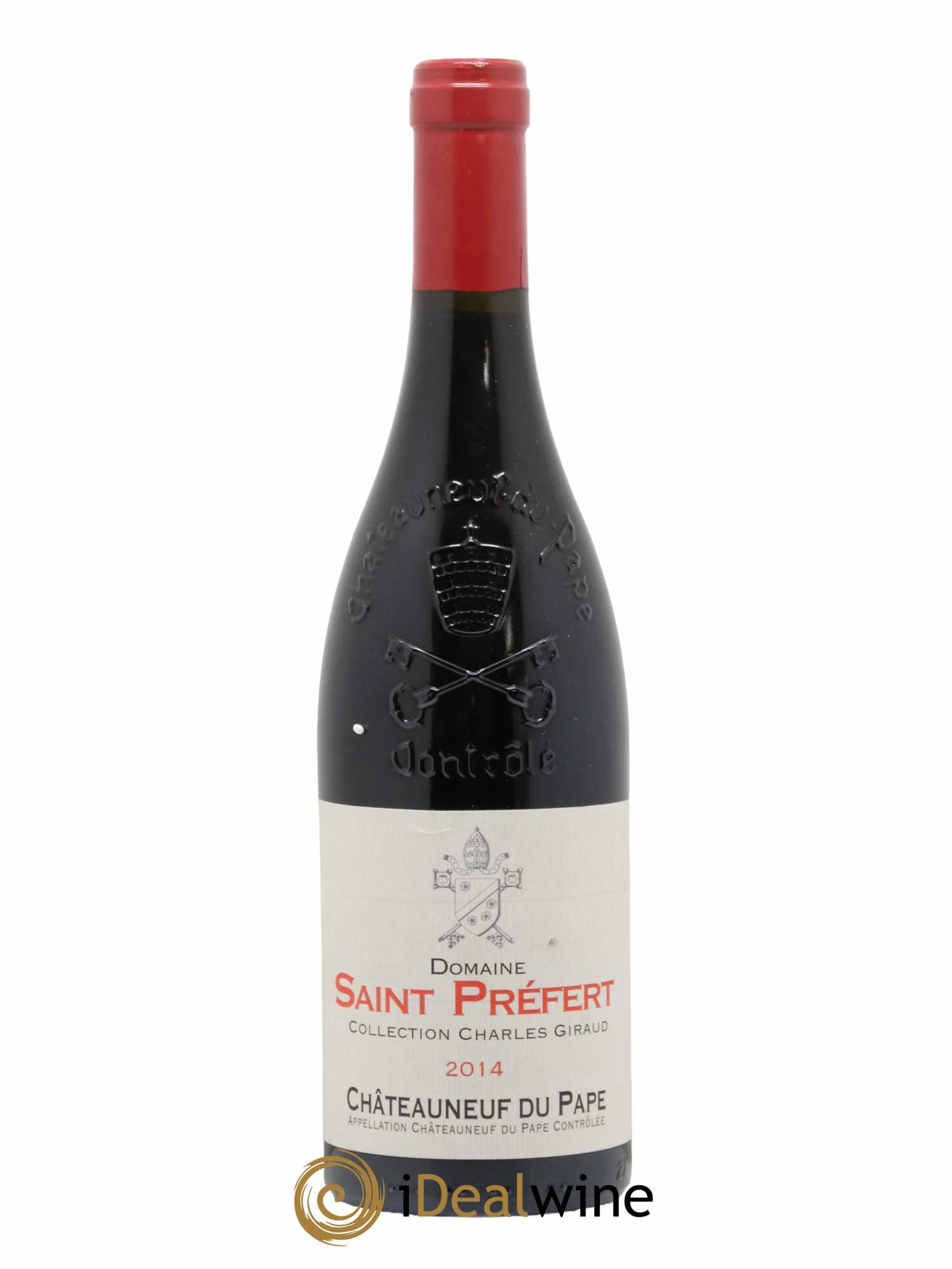 Châteauneuf-du-Pape Collection Charles Giraud Domaine Saint-Préfert 2014 - Lot de 1 bouteille - 0