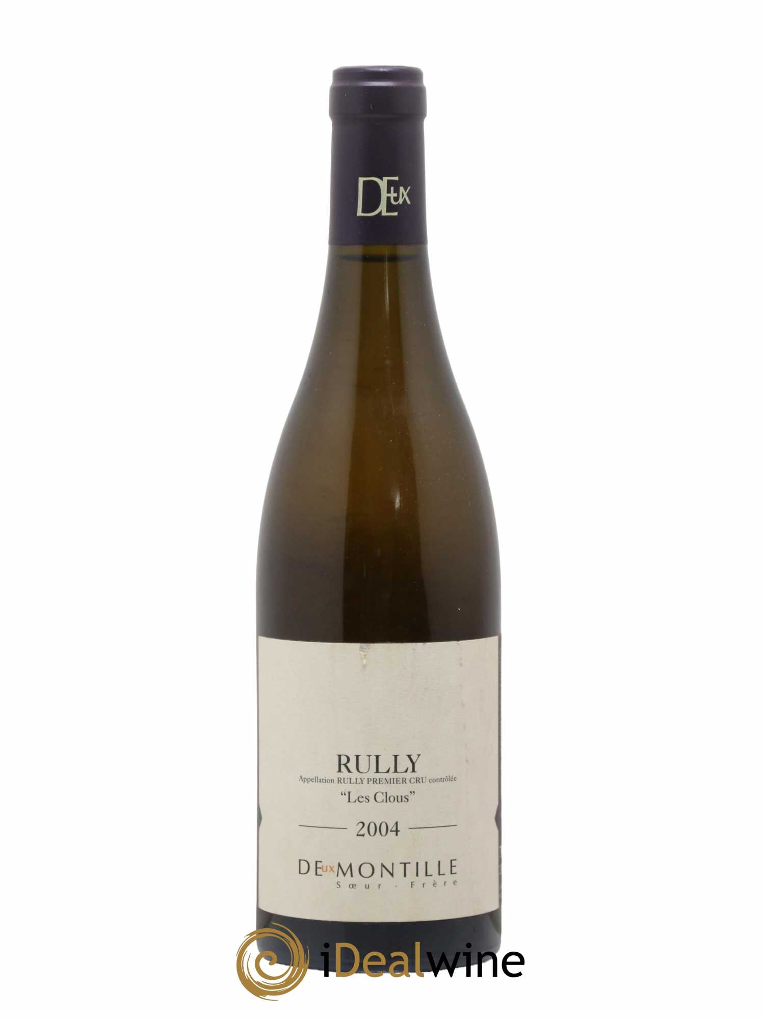 Rully 1er Cru Les Clous Blanc Deux Montille 2004 - Lot de 1 bouteille - 0