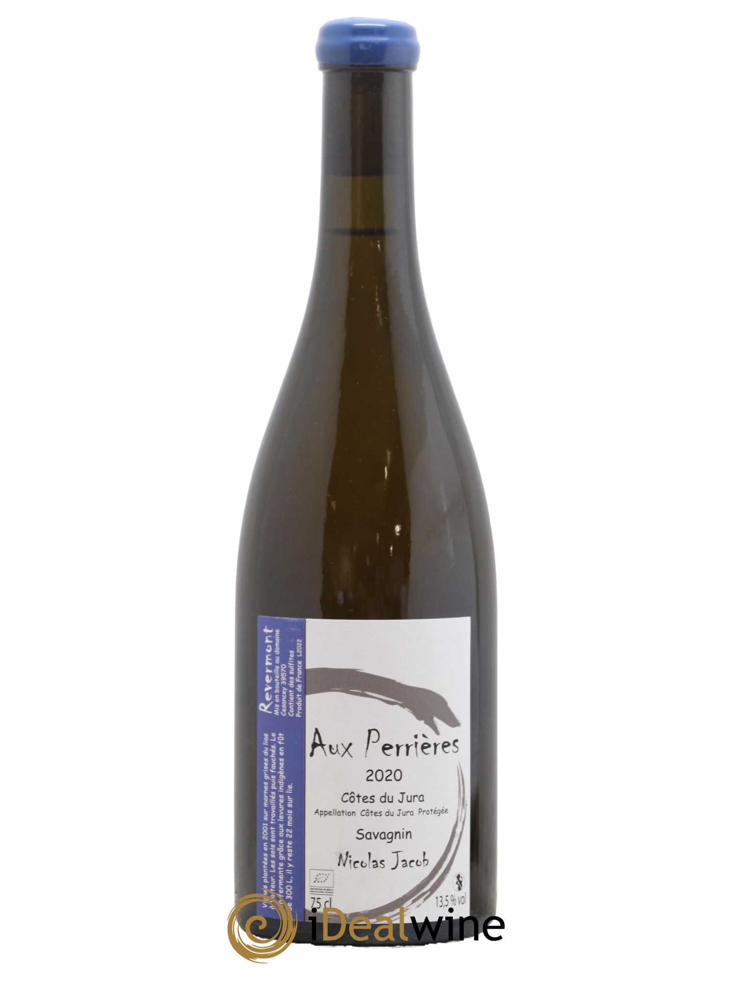Côtes du Jura Savagnin Aux Perrières Nicolas Jacob 2020 - Lot de 1 bouteille - 0