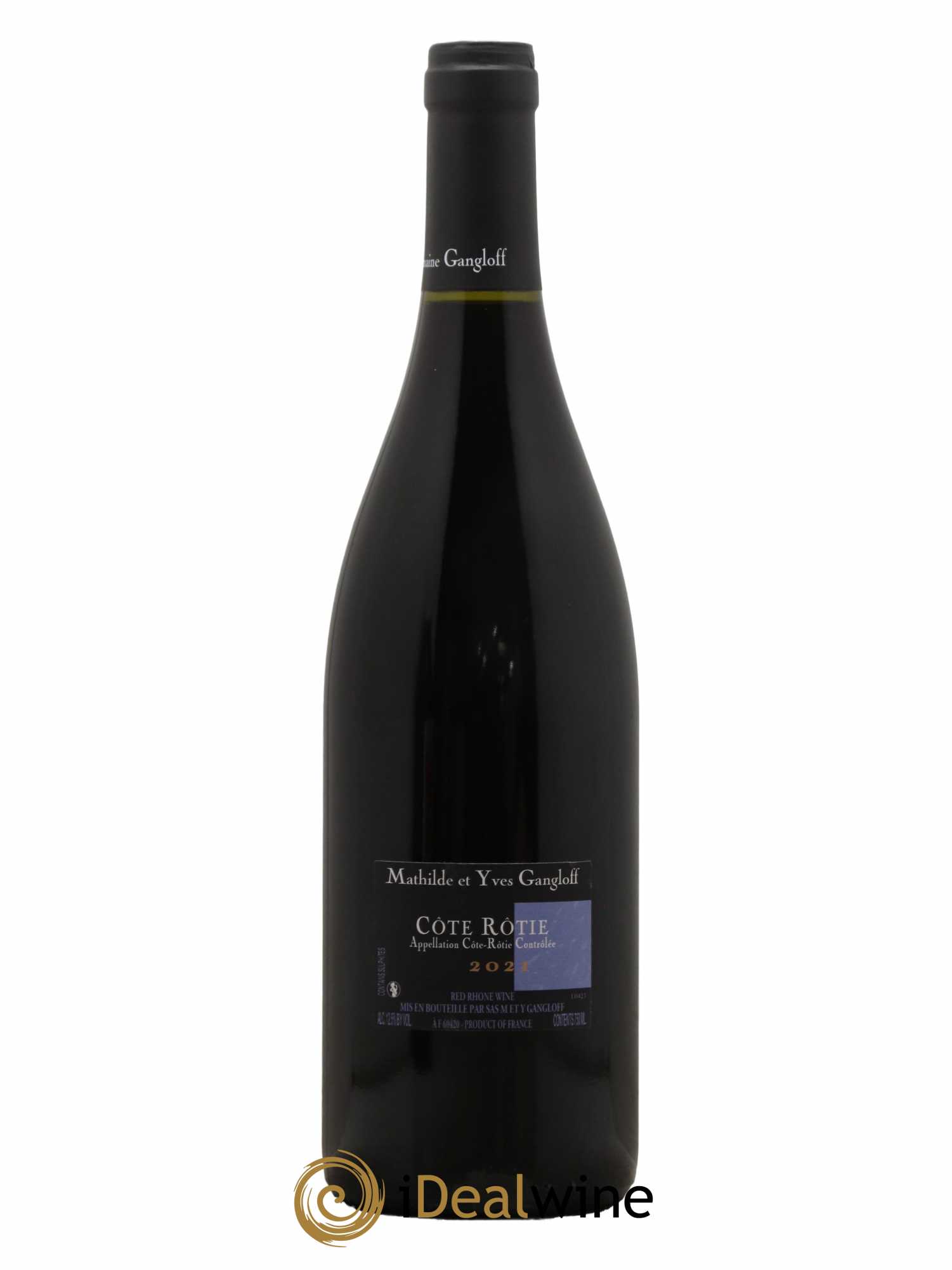 Côte-Rôtie La Barbarine Gangloff (Domaine) 2021 - Lot de 1 bouteille - 1