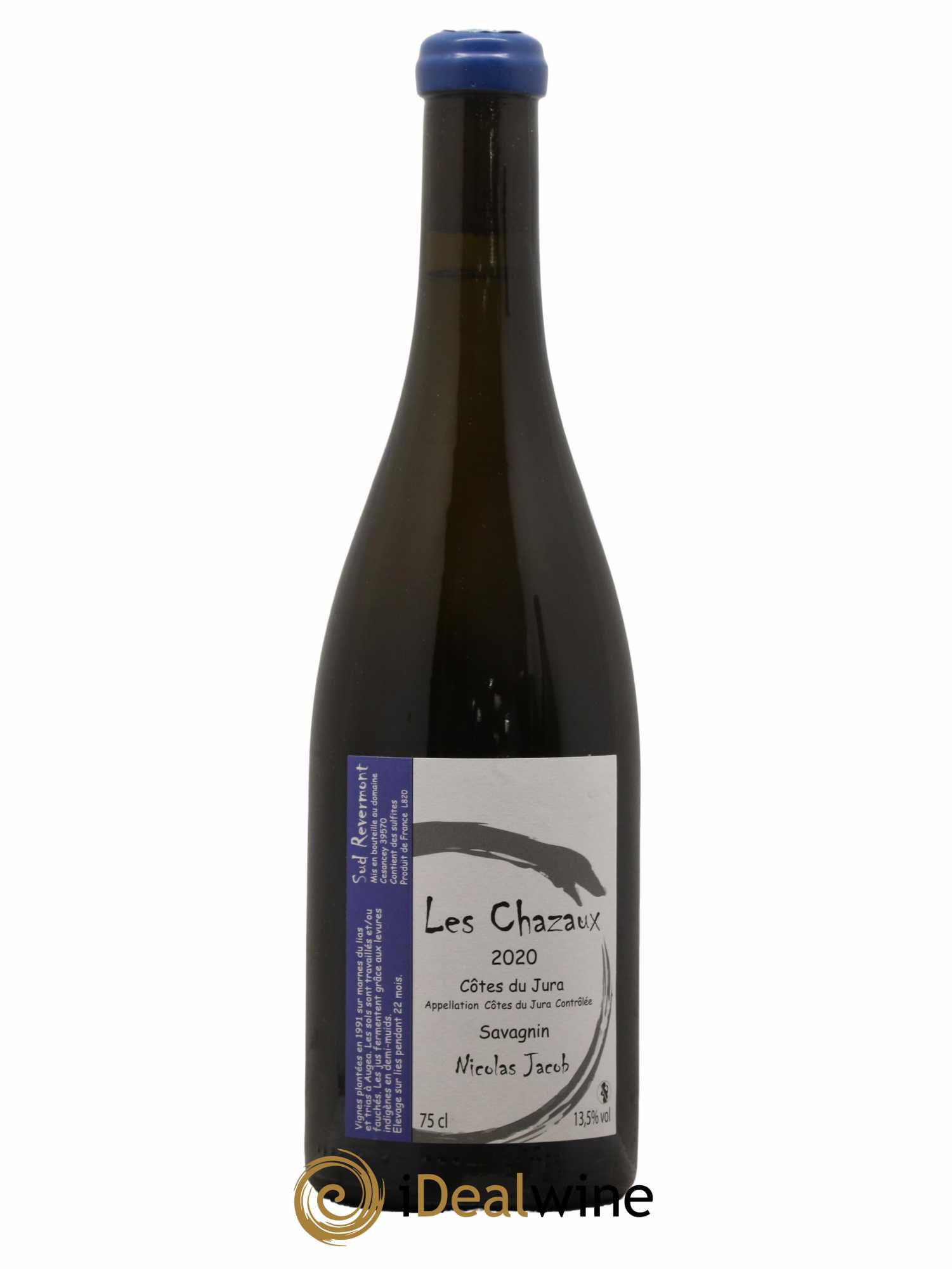 Côtes du Jura Savagnin Les Chazaux Nicolas Jacob 2020 - Lot de 1 bouteille - 0