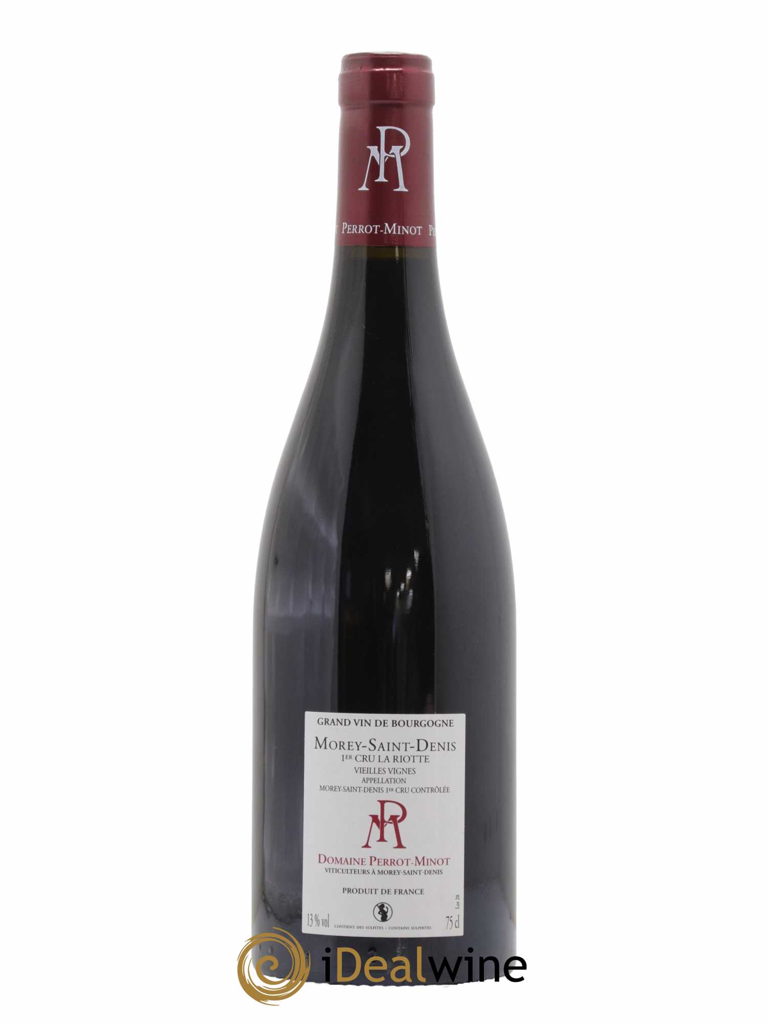 Morey-Saint-Denis 1er Cru La Riotte Vieilles Vignes Perrot-Minot 2021 - Lot de 1 bouteille - 1