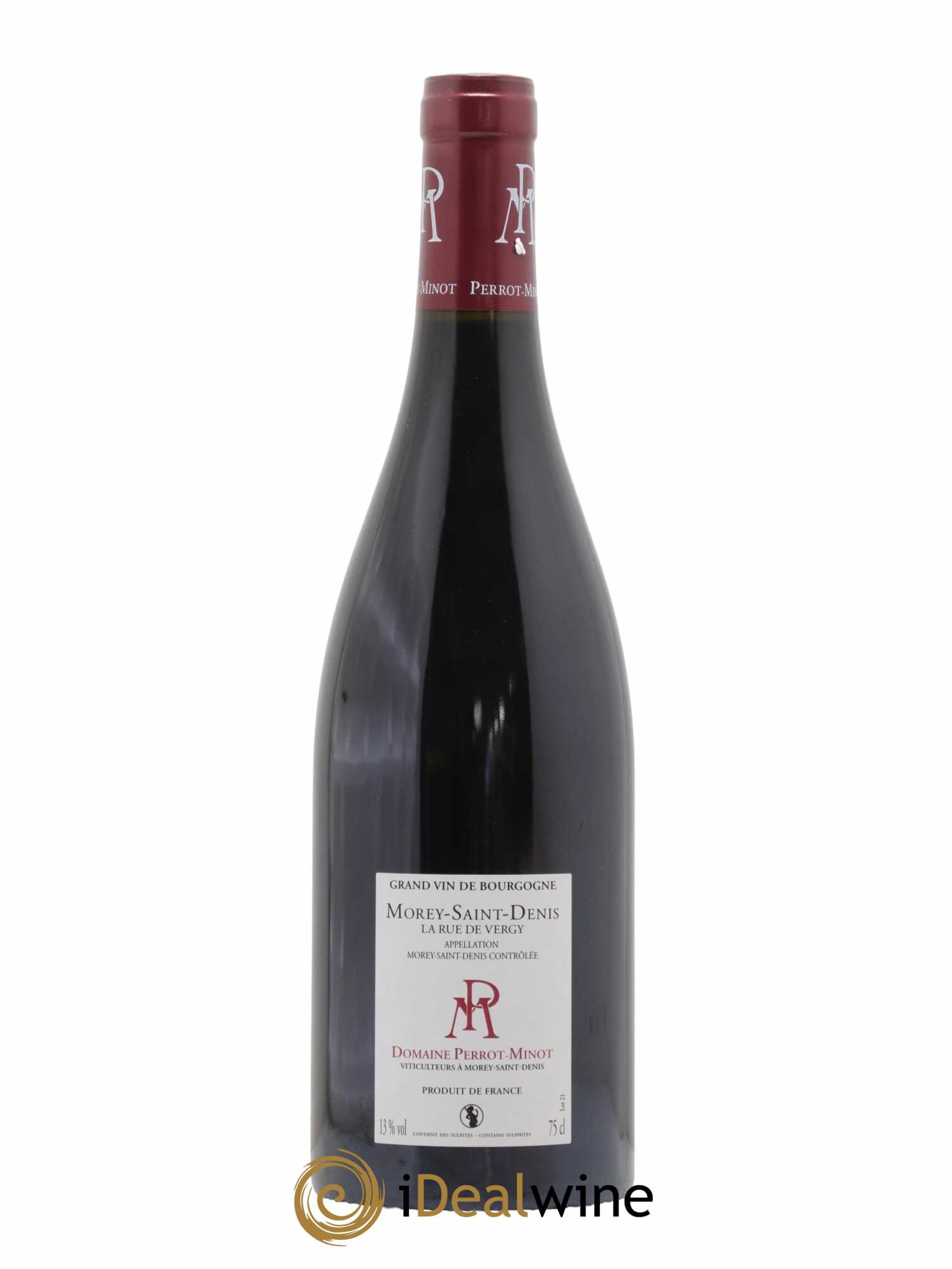Morey-Saint-Denis 1er Cru La Rue De Vergy Perrot Minot 2021 - Lot de 1 bouteille - 1