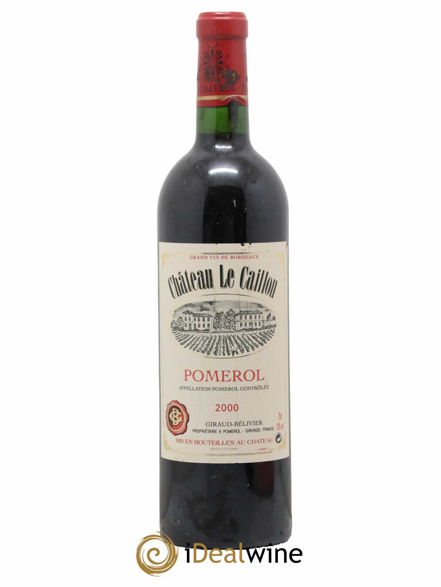 Château le Caillou 2000 - Lot de 1 bouteille - 0