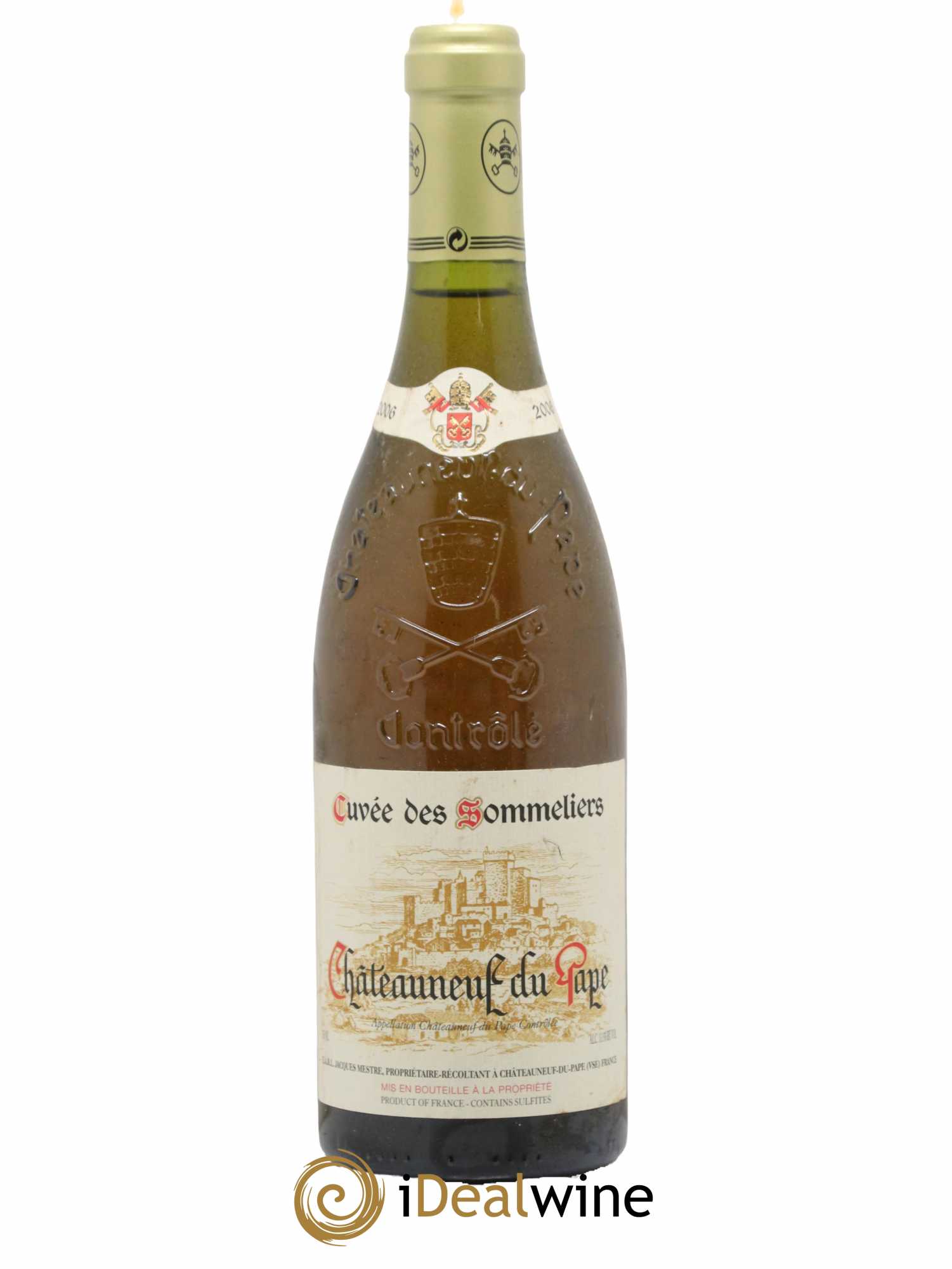 Châteauneuf-du-Pape Cuvee Des Sommeliers Jacques Mestre 2006 - Lot de 1 bouteille - 0