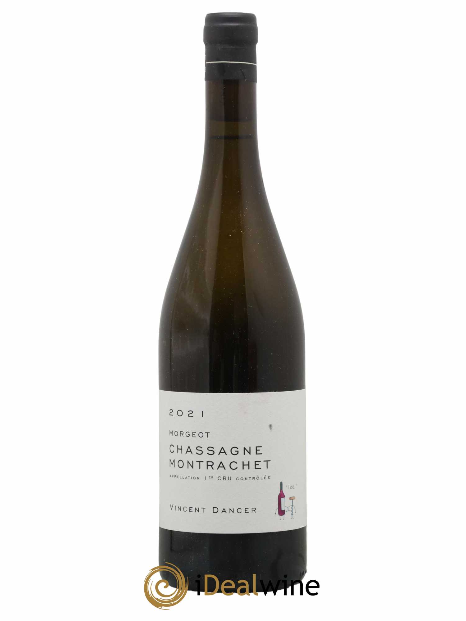 Chassagne-Montrachet 1er Cru Morgeot Vincent Dancer 2021 - Lot de 1 bouteille - 0