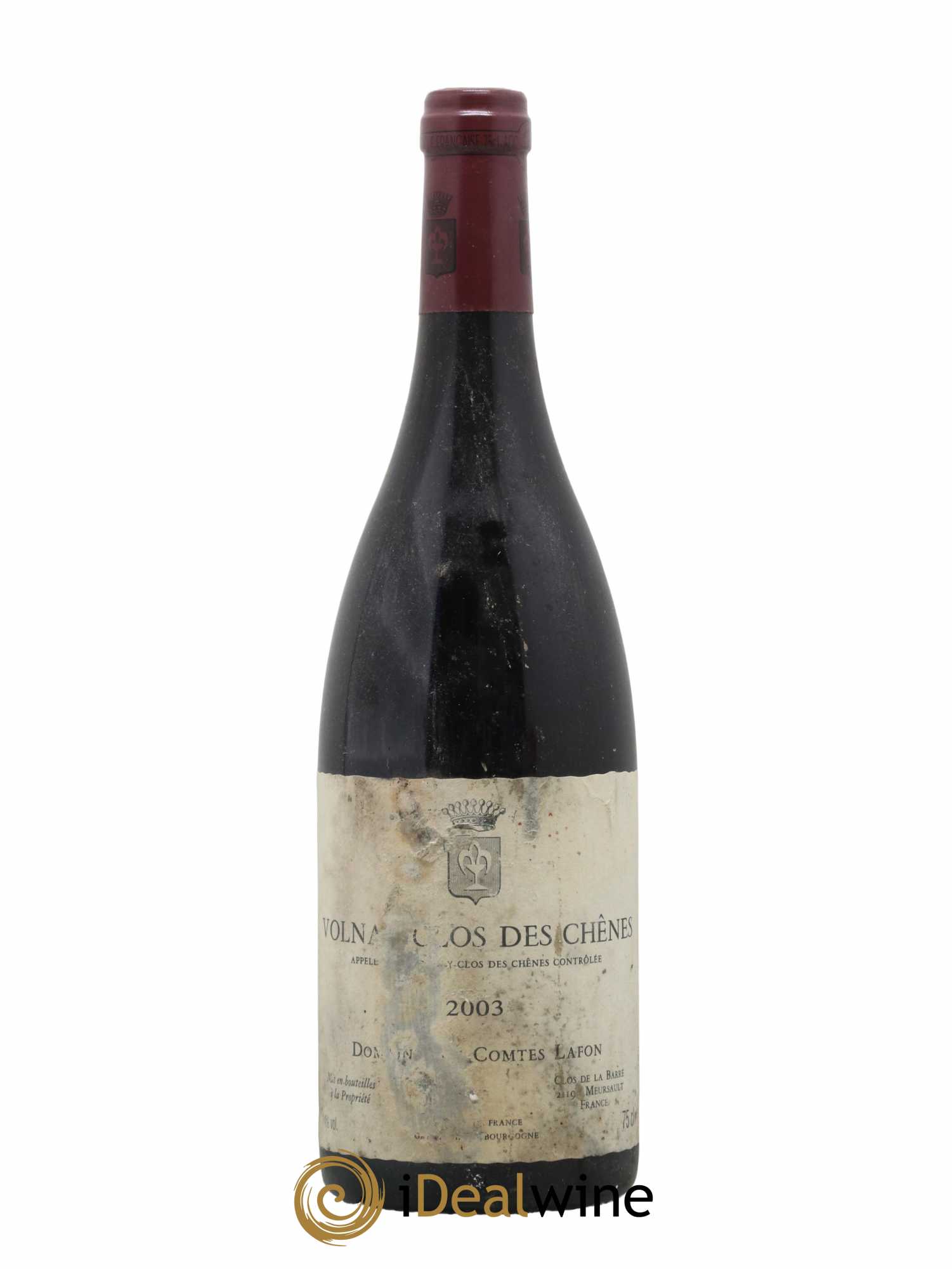 Volnay 1er Cru Clos des Chênes Comtes Lafon (Domaine des) 2003 - Lot de 1 bouteille - 0