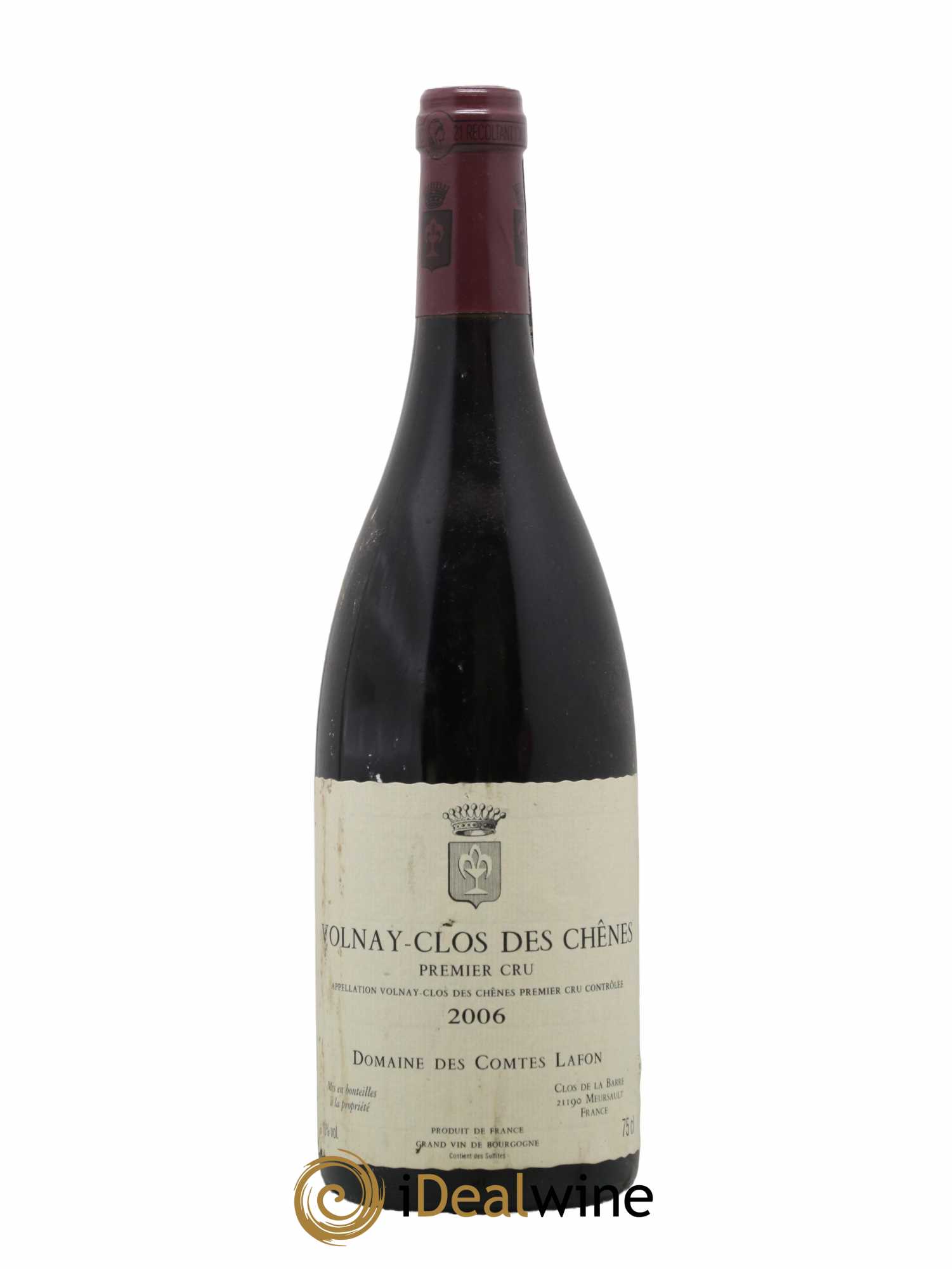Volnay 1er Cru Clos des Chênes Comtes Lafon (Domaine des) 2006 - Lot de 1 bouteille - 0
