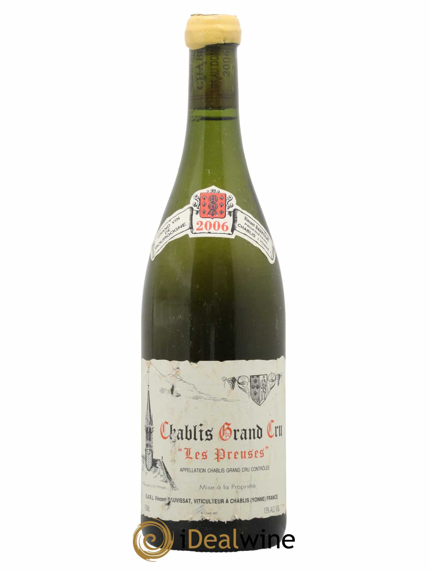Chablis Grand Cru Les Preuses Vincent Dauvissat (Domaine) 2006 - Lotto di 1 bottiglia - 0